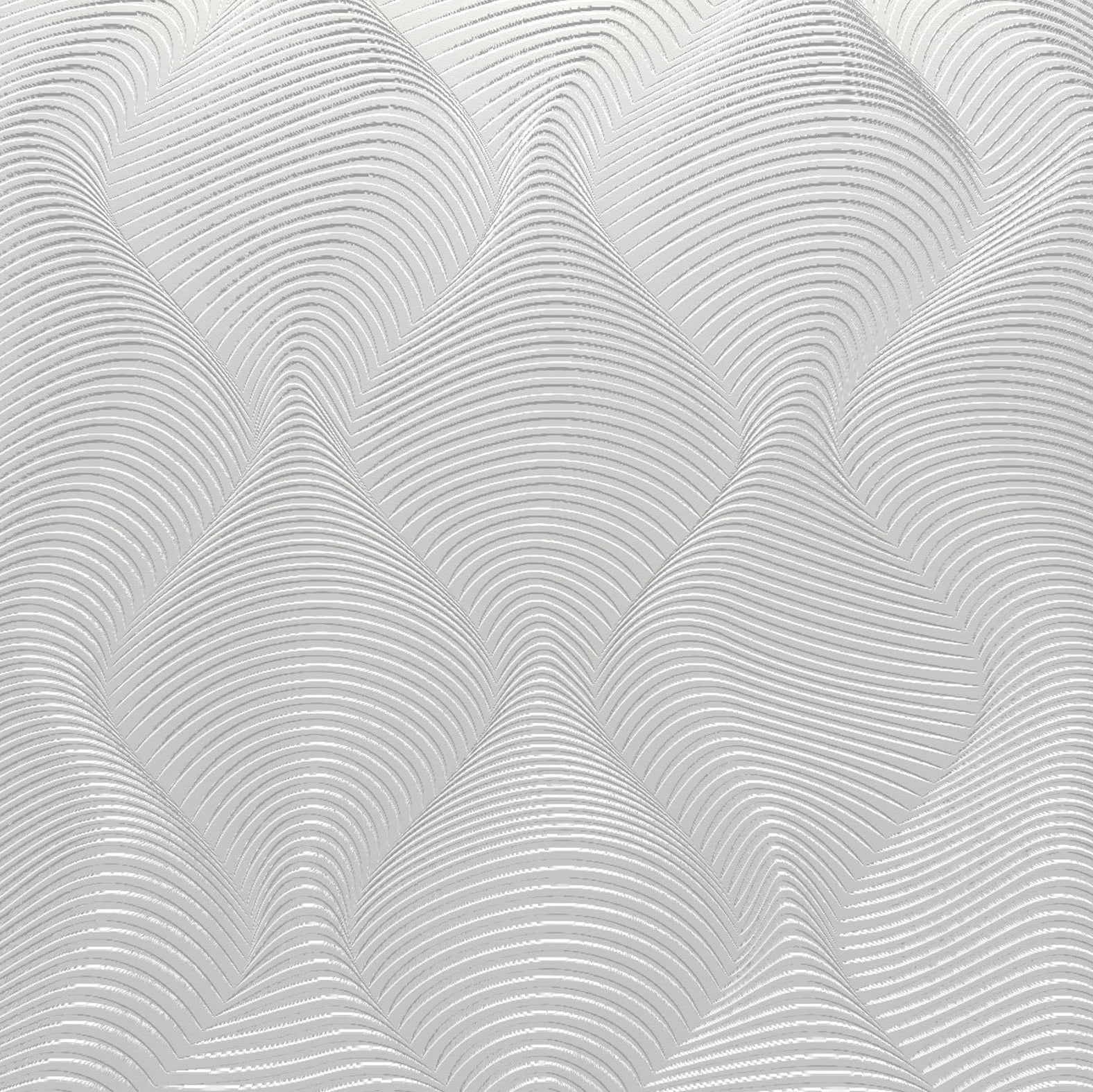 3D Indigo Waves - Paintable Mural
