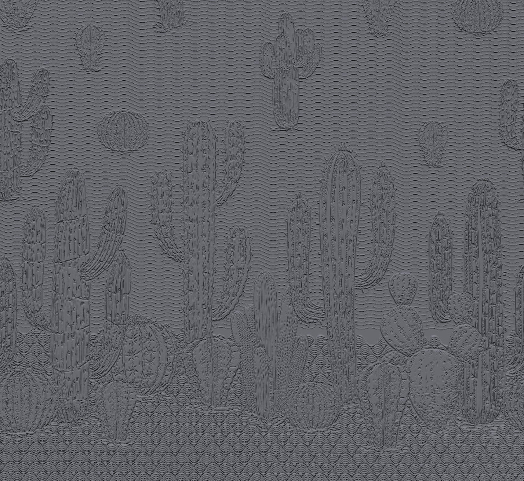 3D Cactus Garden - Paintable