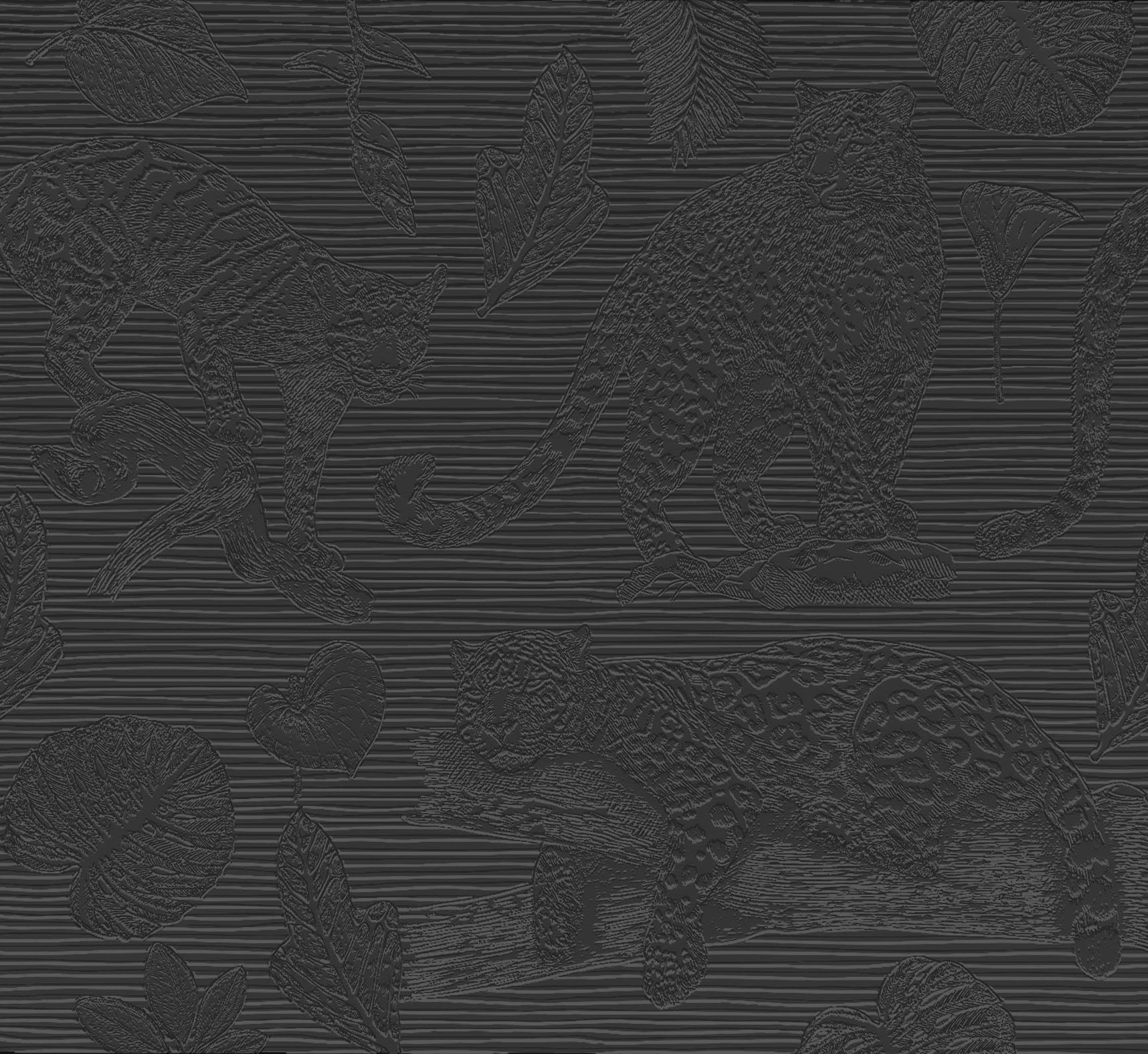 3D Jungle Shadows - Paintable