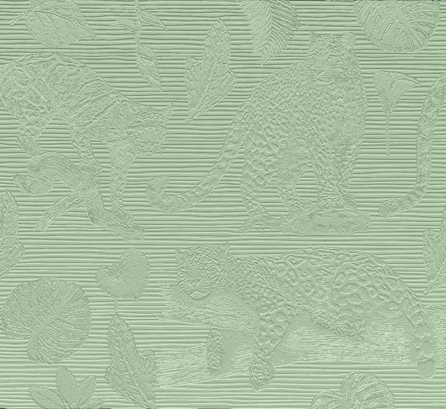 3D Jungle Shadows - Paintable