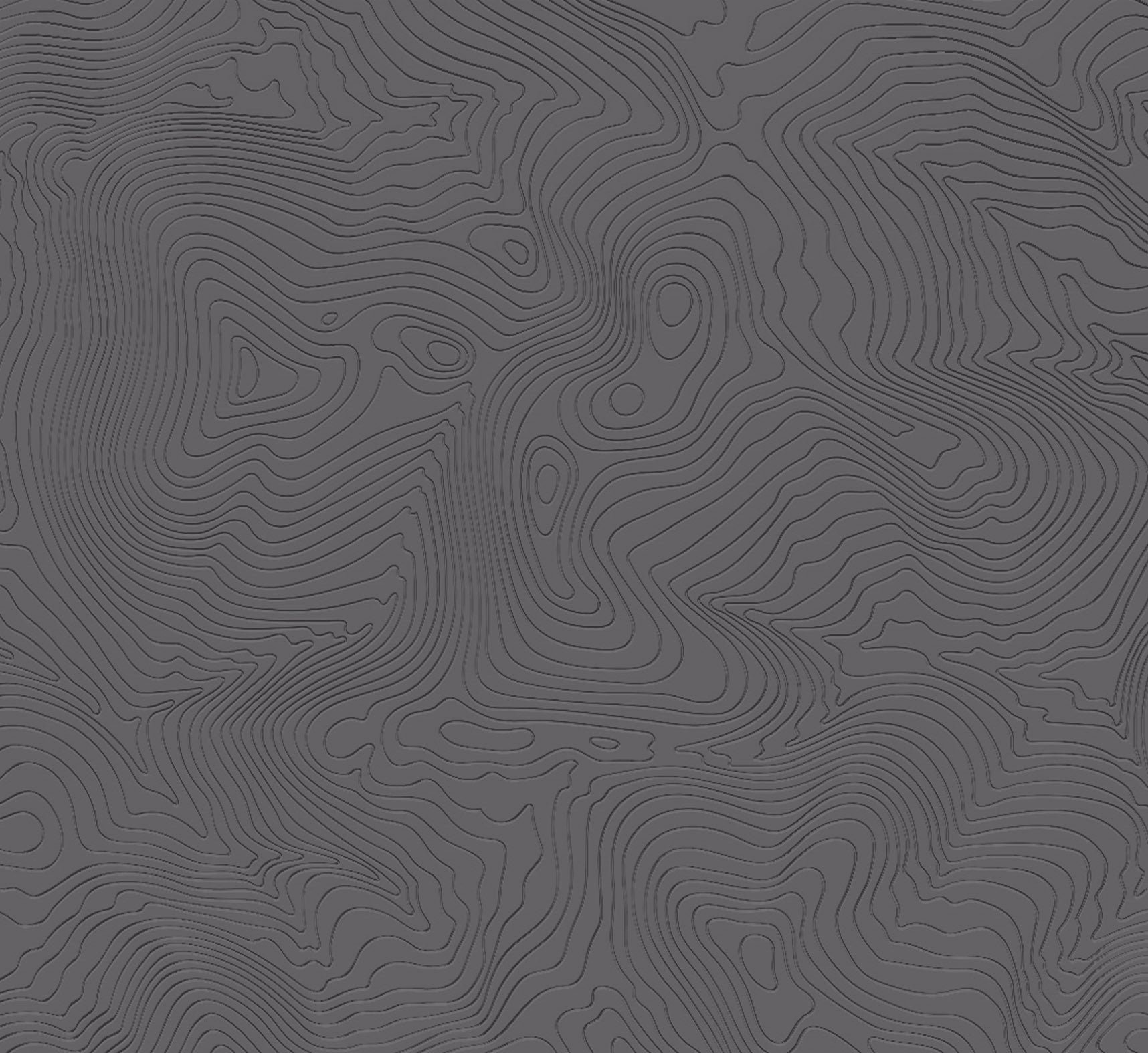 3D Topographic Tranquility - Paintable