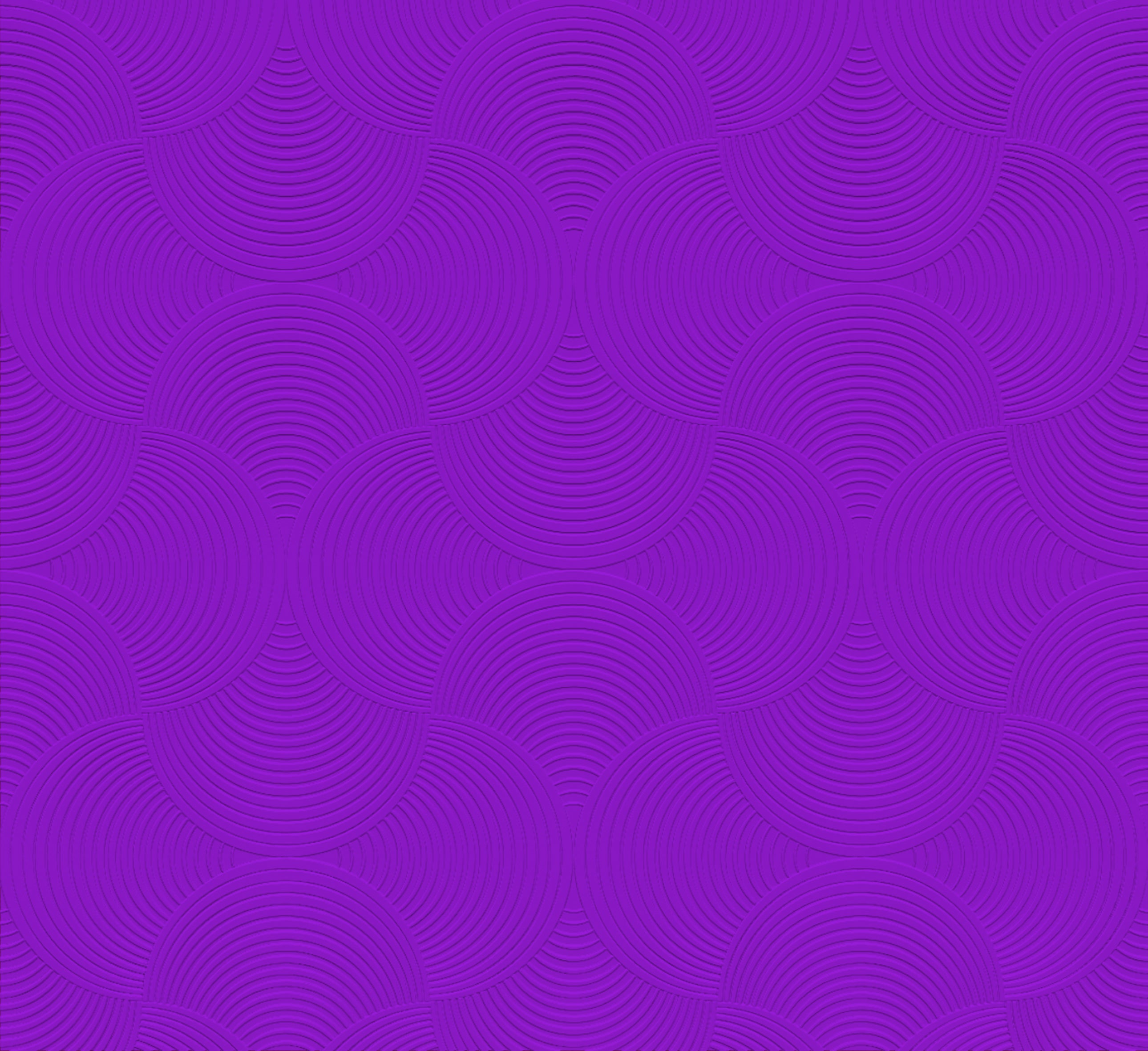 3D Rippling Circles - Paintable