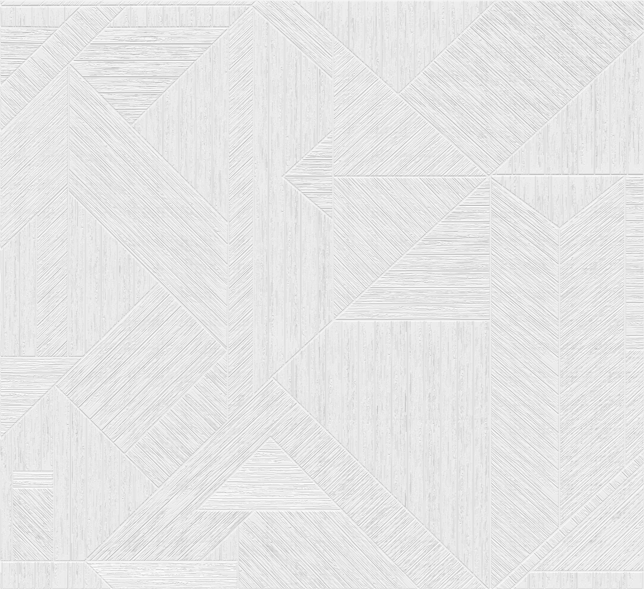 3D Chevron Elegance - Paintable