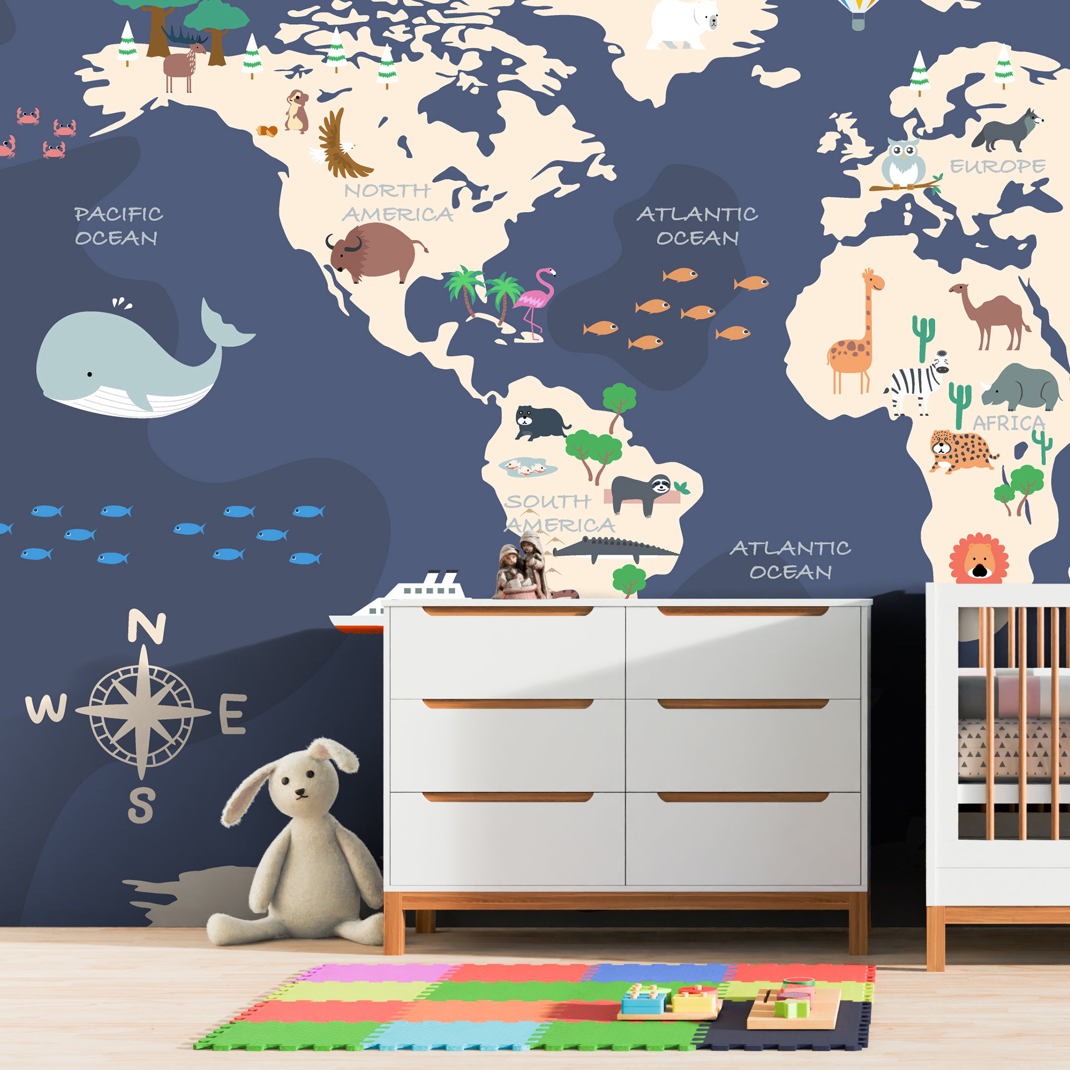 Animal Adventure World Map