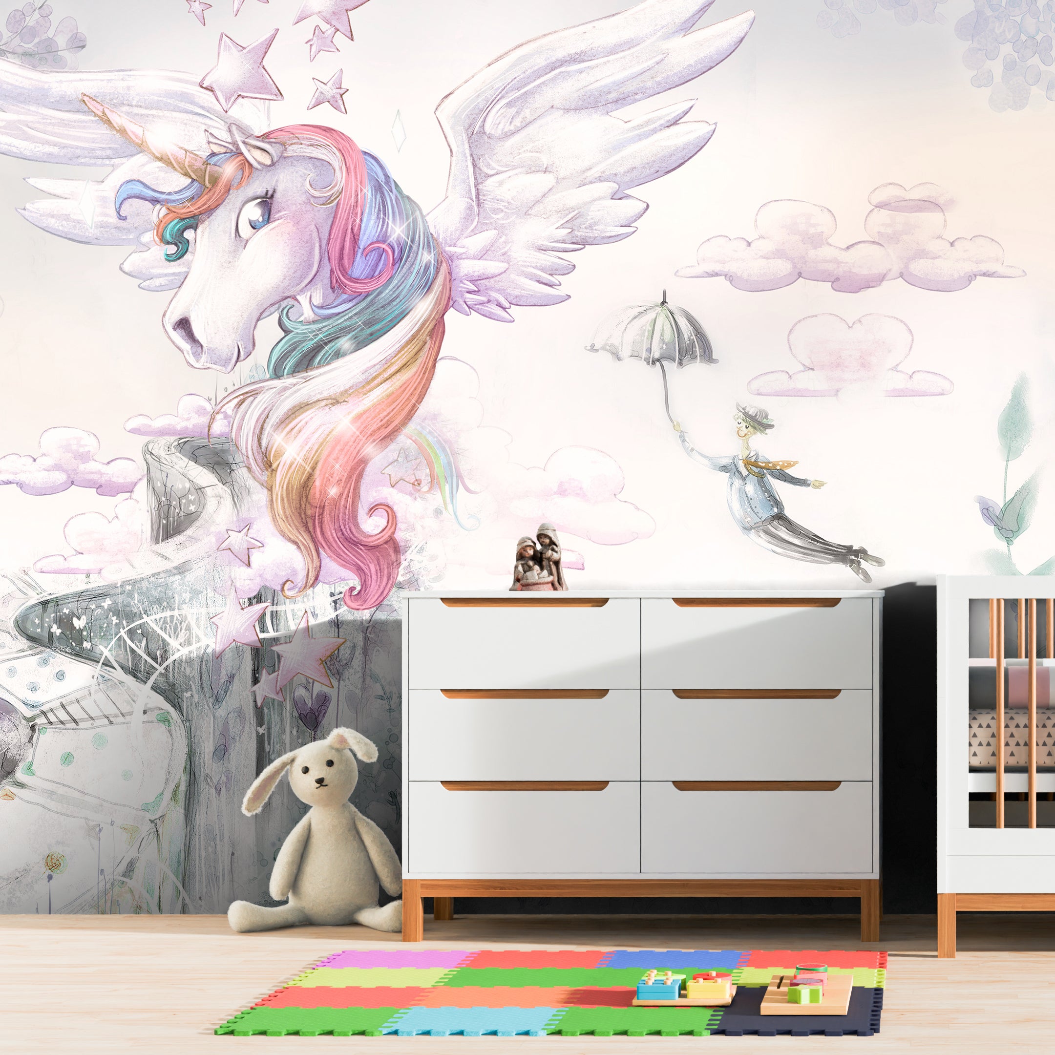 Enchanted Winged Unicorn