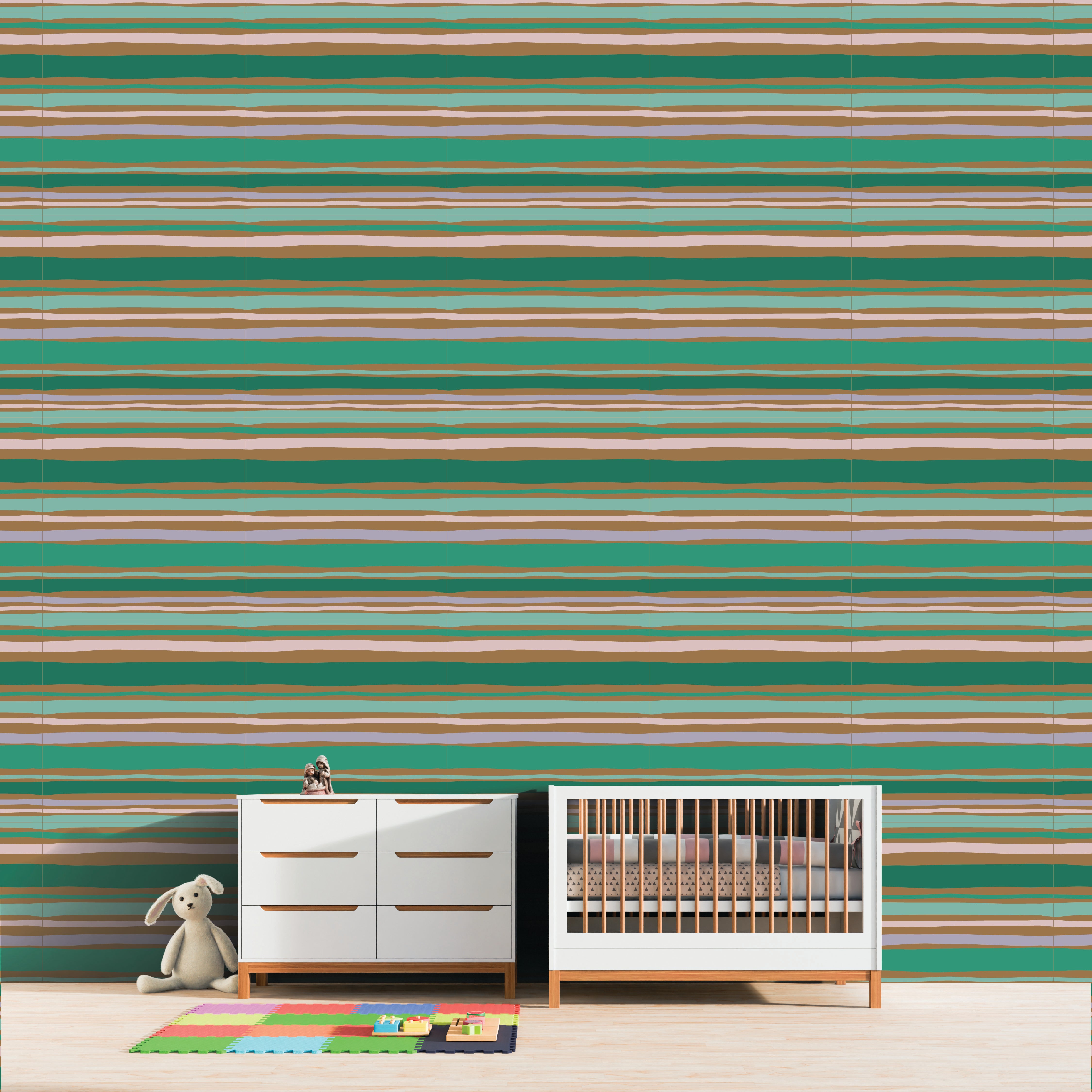 Petal Play -  Drift Stripes