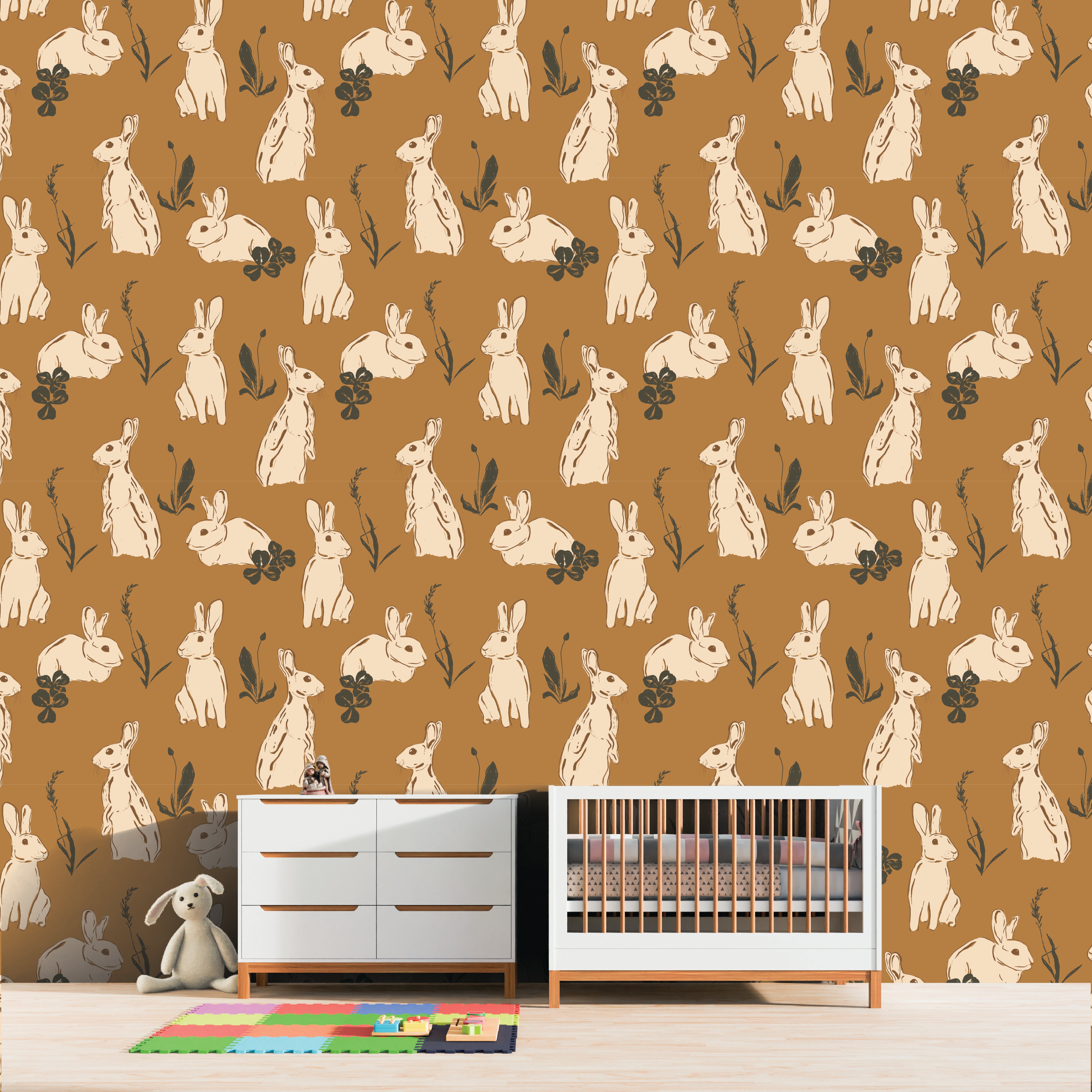 Meadow Rabbit Reverie