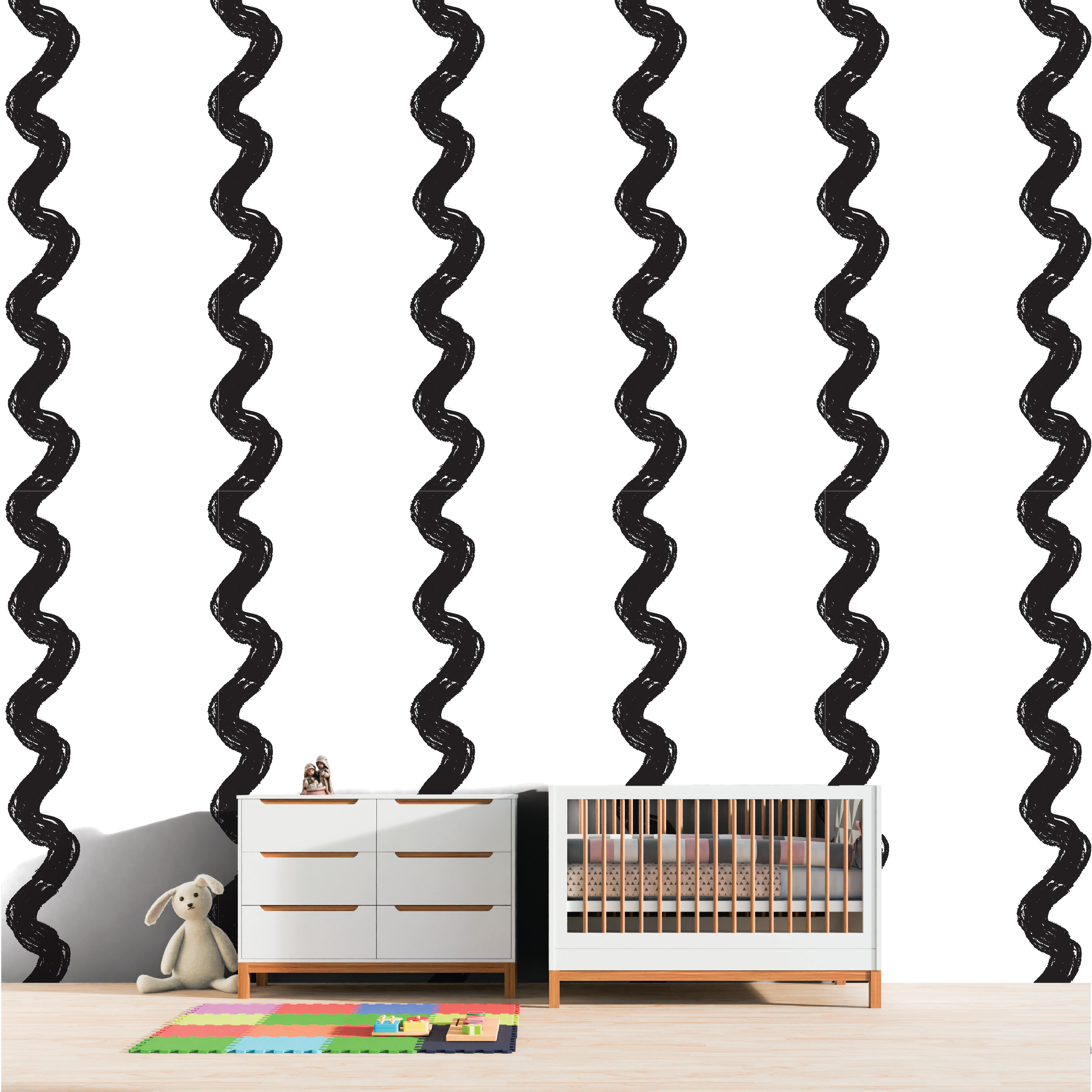 Monochrome Muse - Wavy Strands