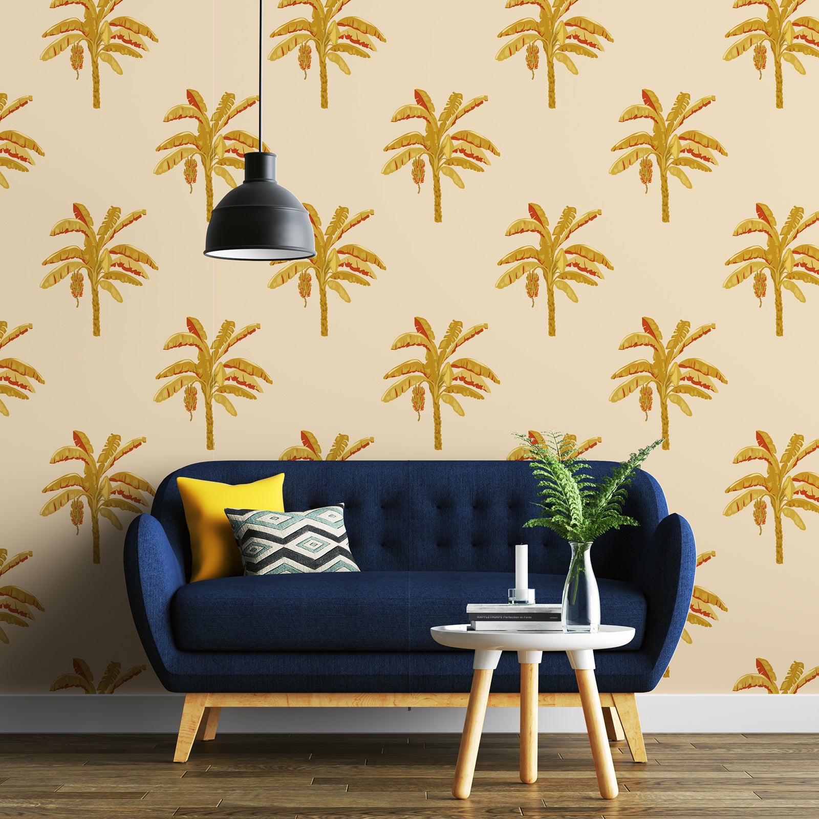 Sunlit Banana Paradise