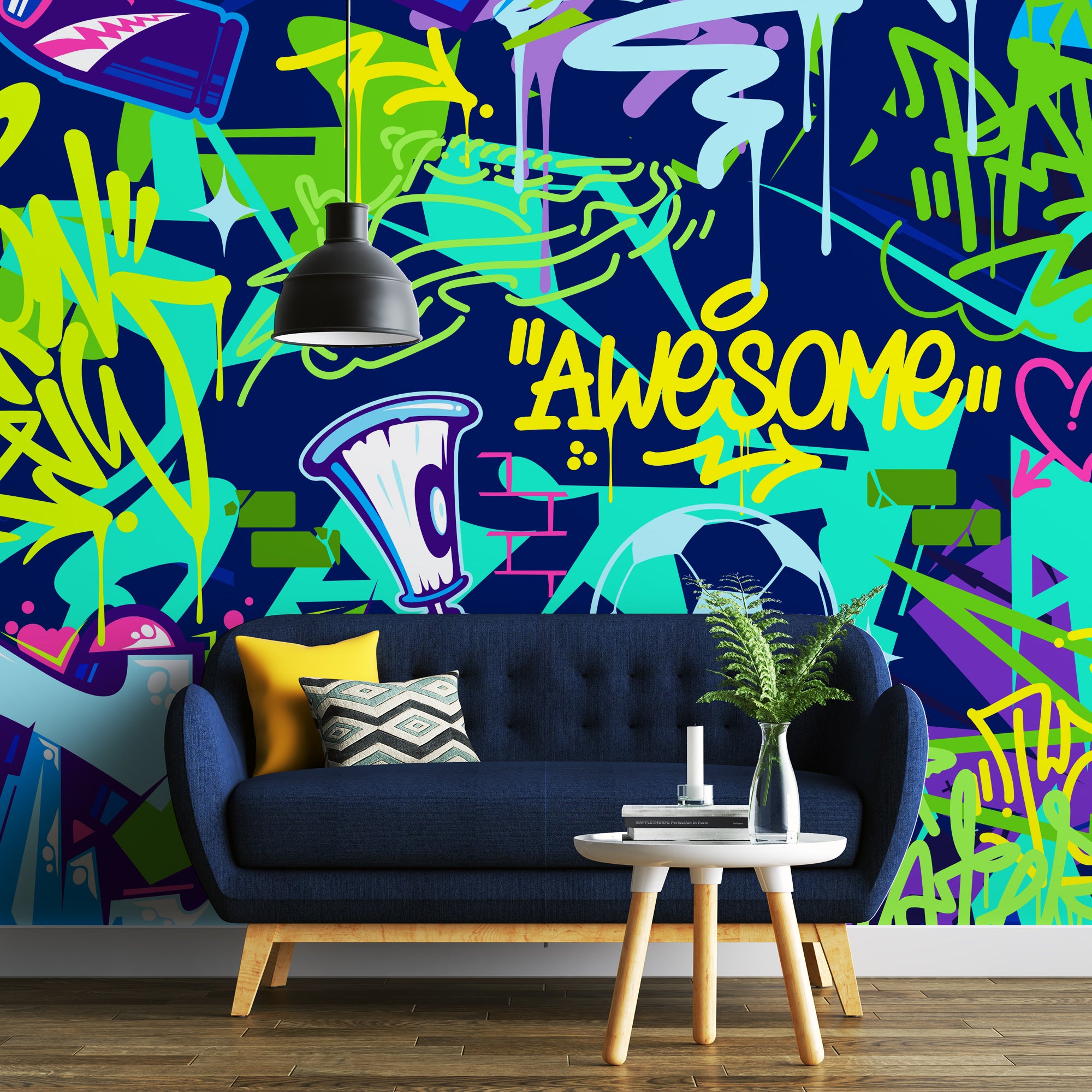 Tag & Spark - Neon Graffiti Fusion