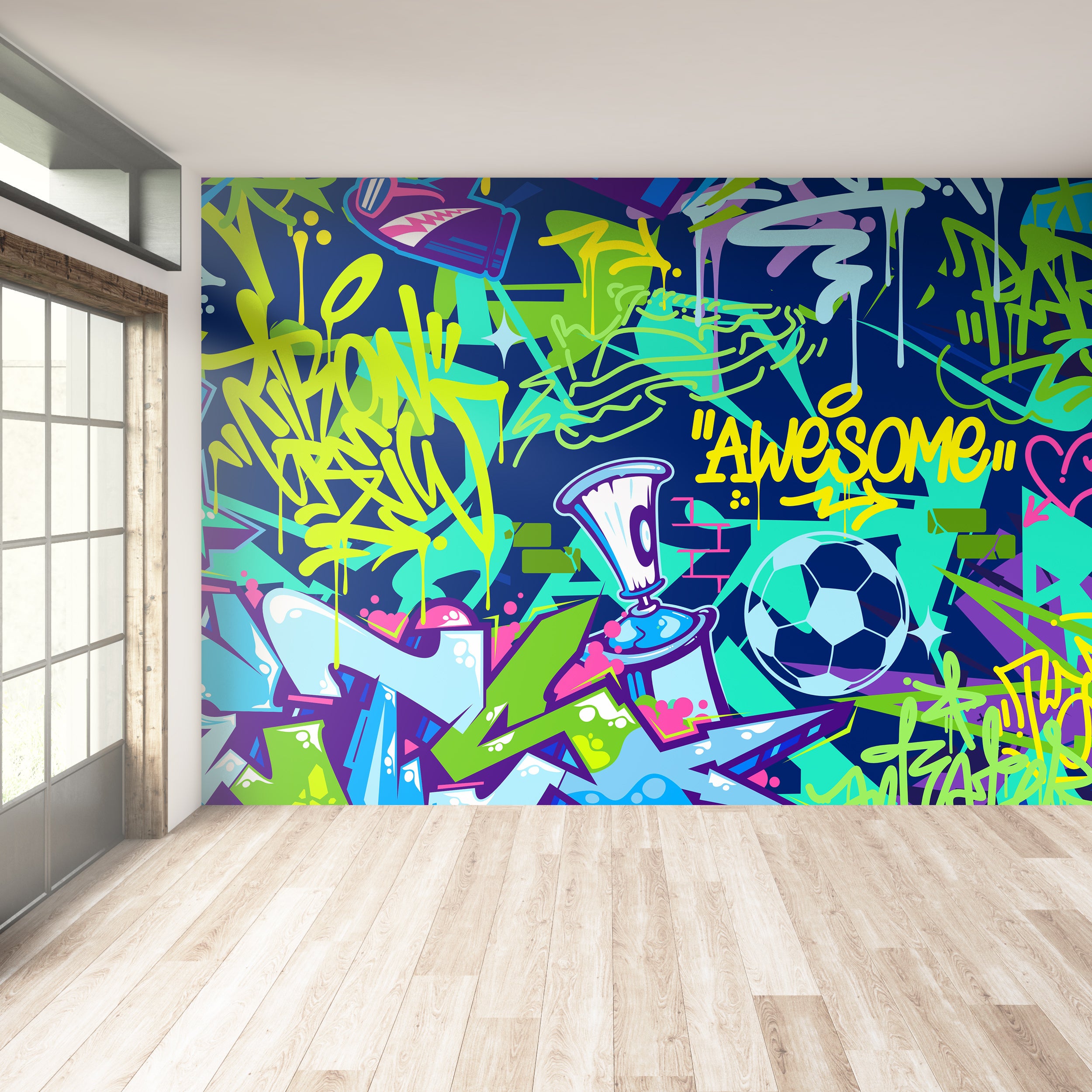 Tag & Spark - Neon Graffiti Fusion