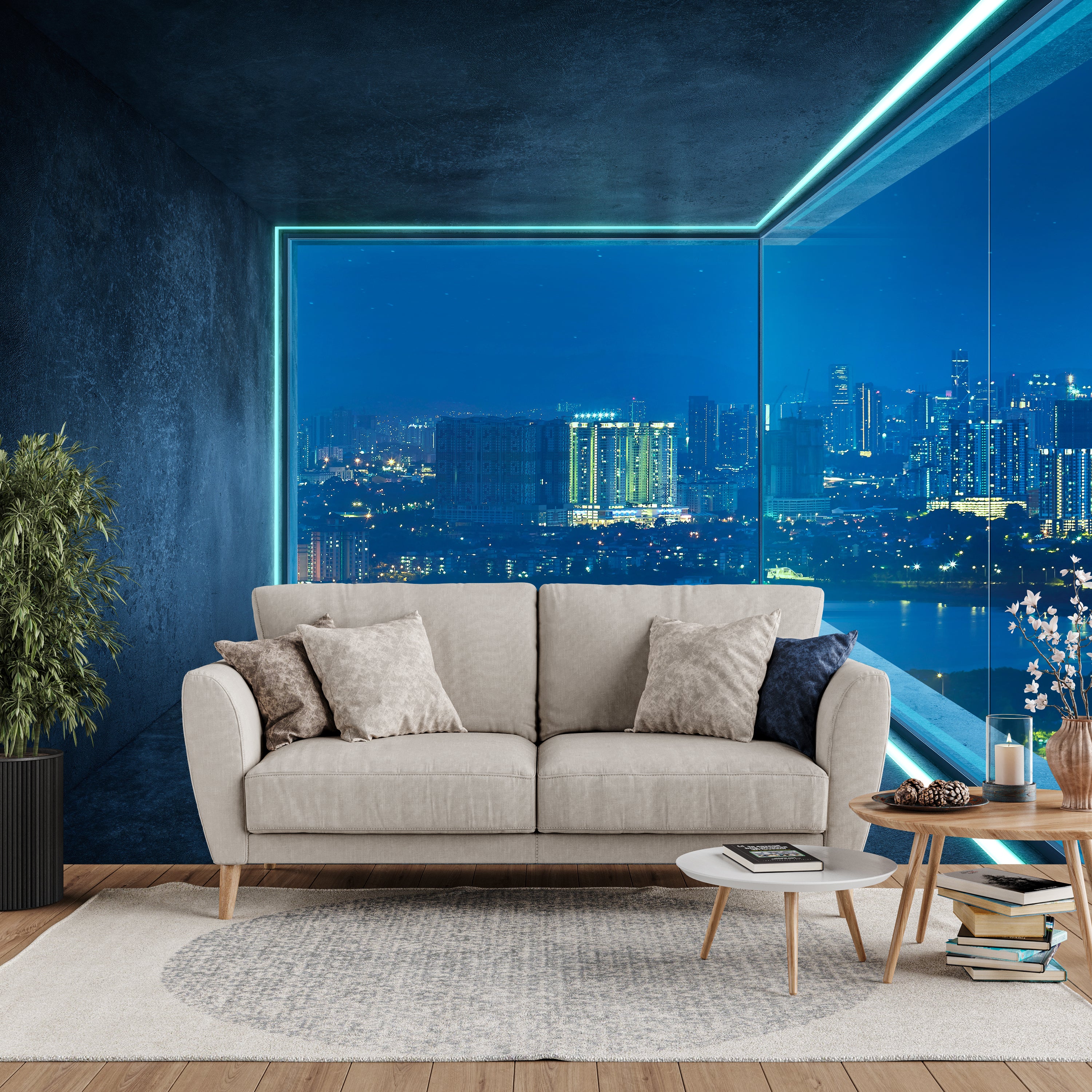 Futuristic Loft View