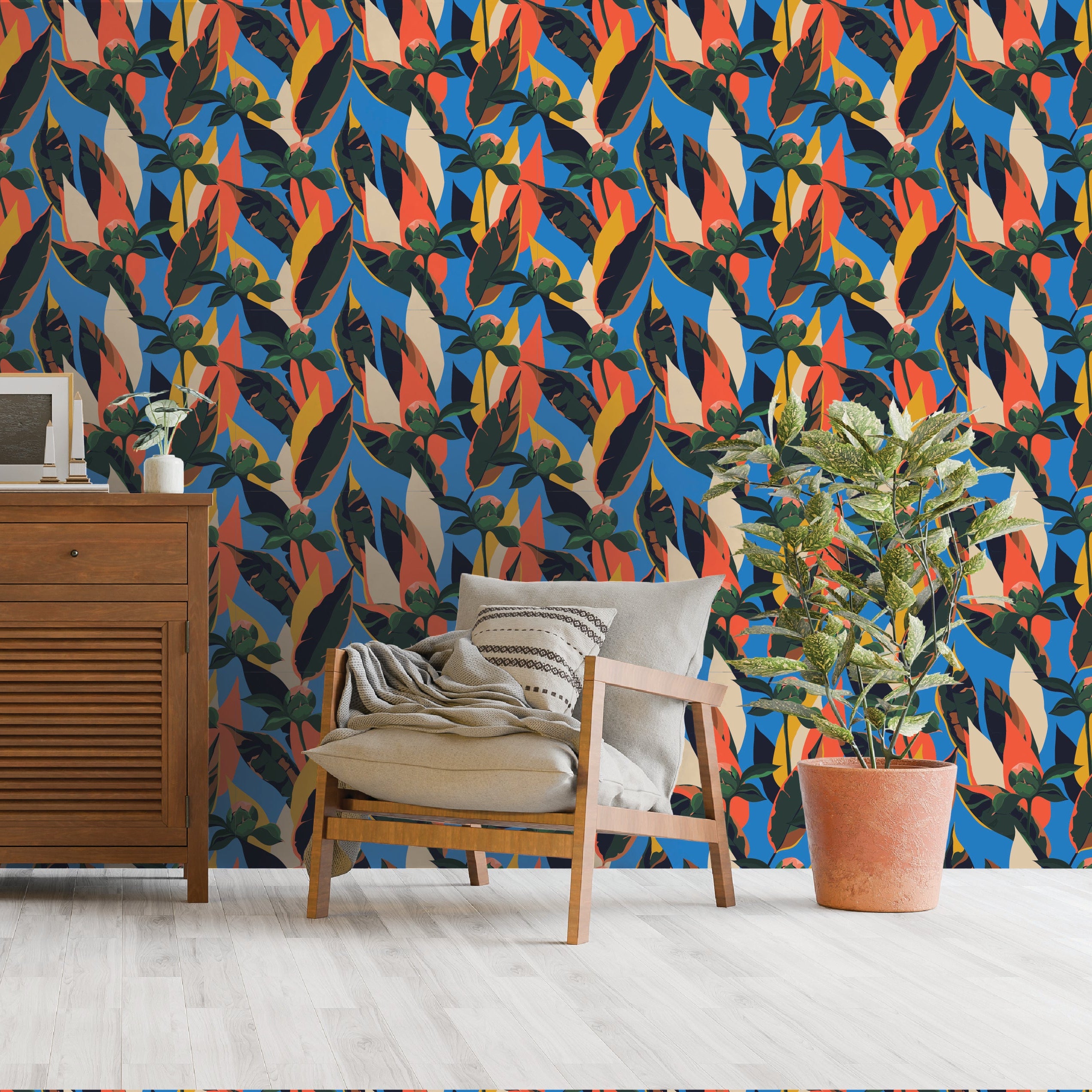 Urban Foliage Motif