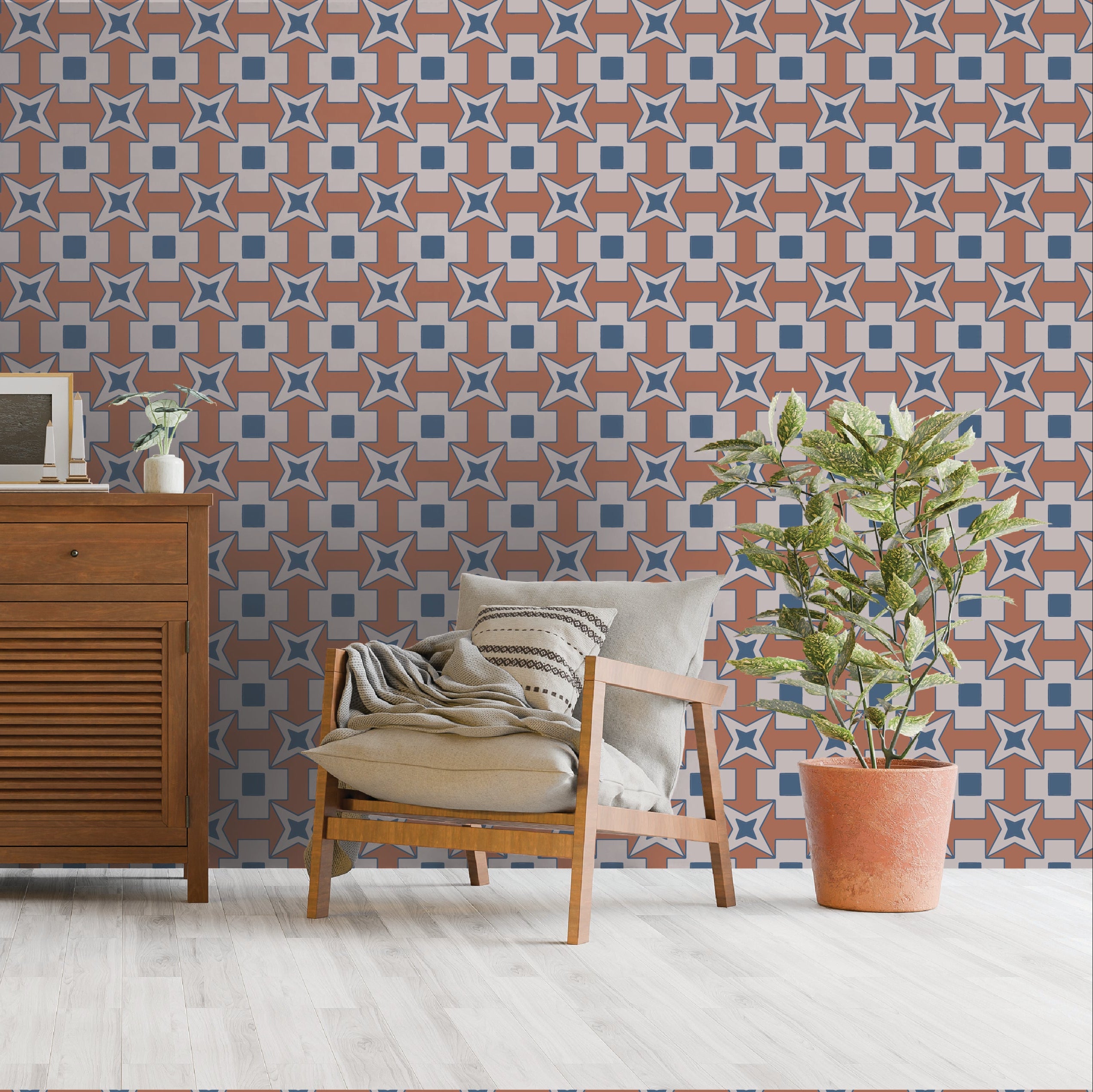 Pixel Bloom - Sunburst Grid