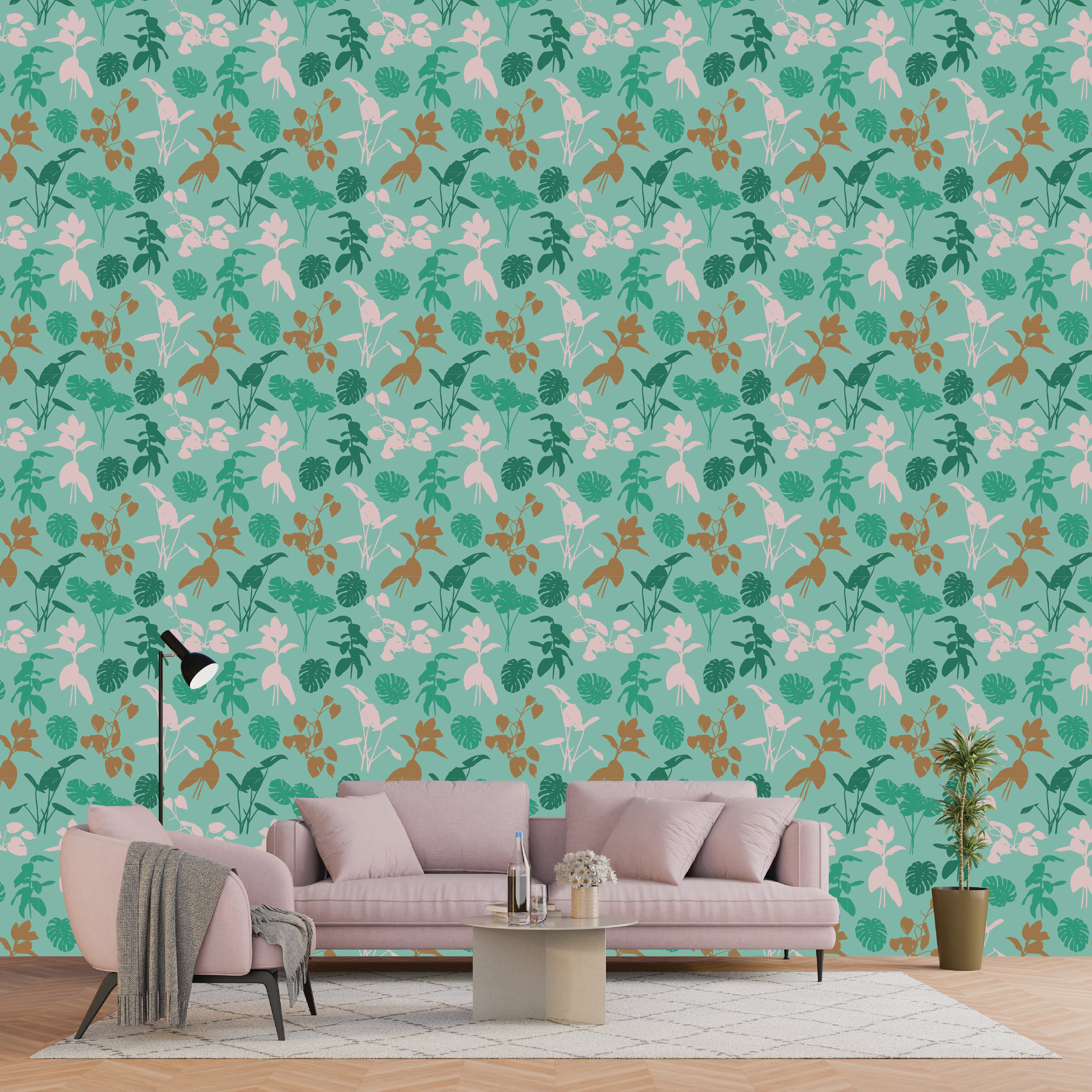 Petal Play -  Mint Foliage