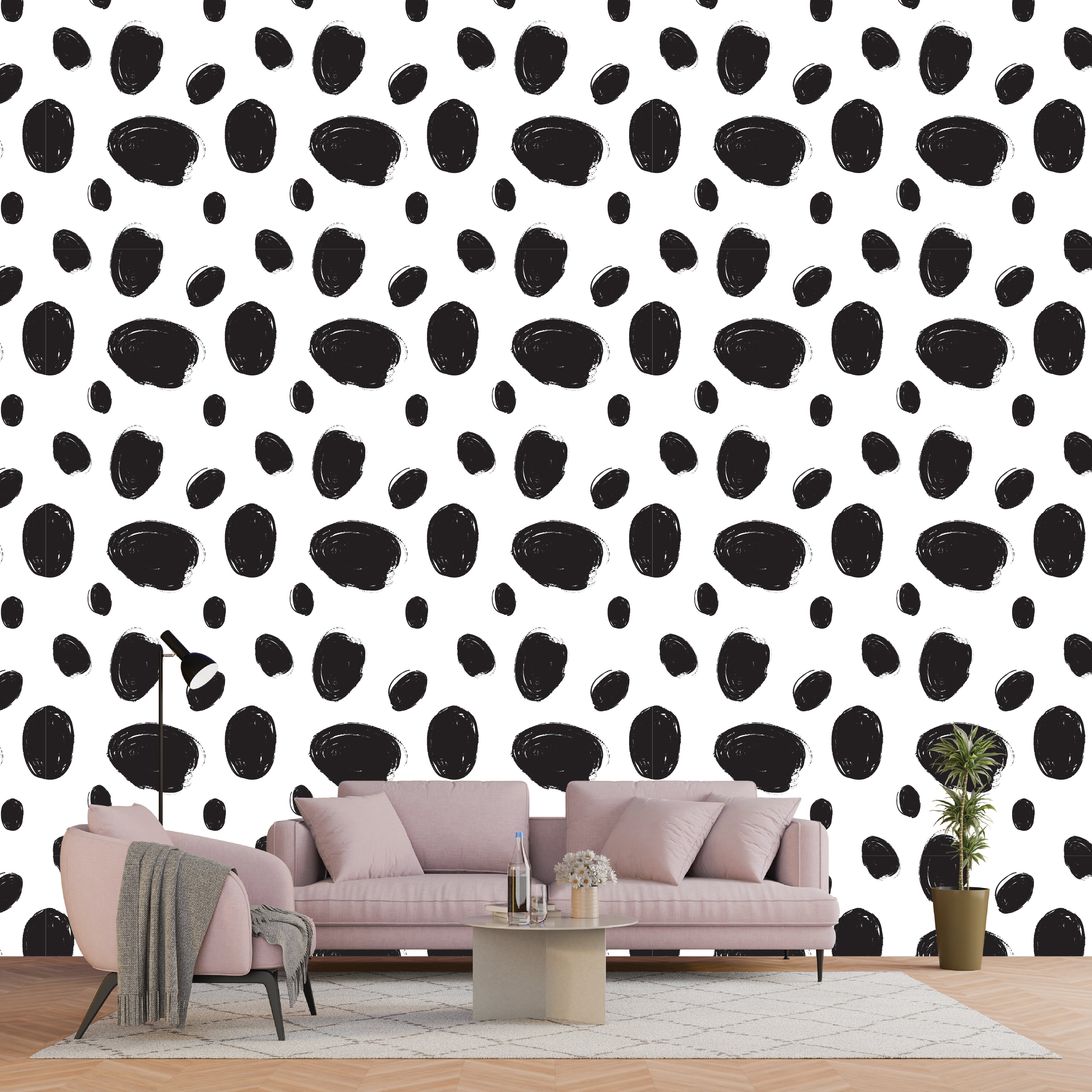 Monochrome Muse - Inkblot Spots