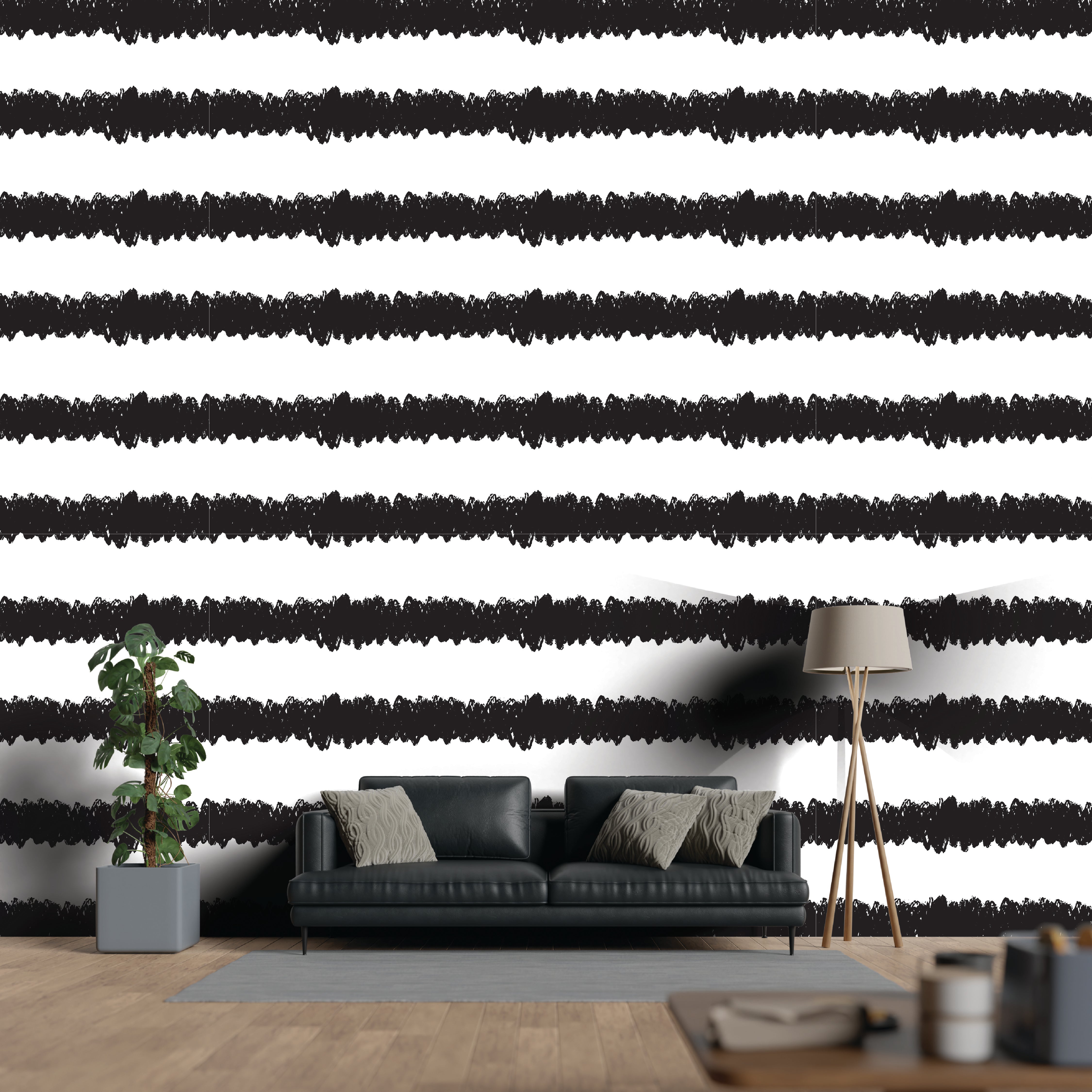 Monochrome Muse - Grain Stripe