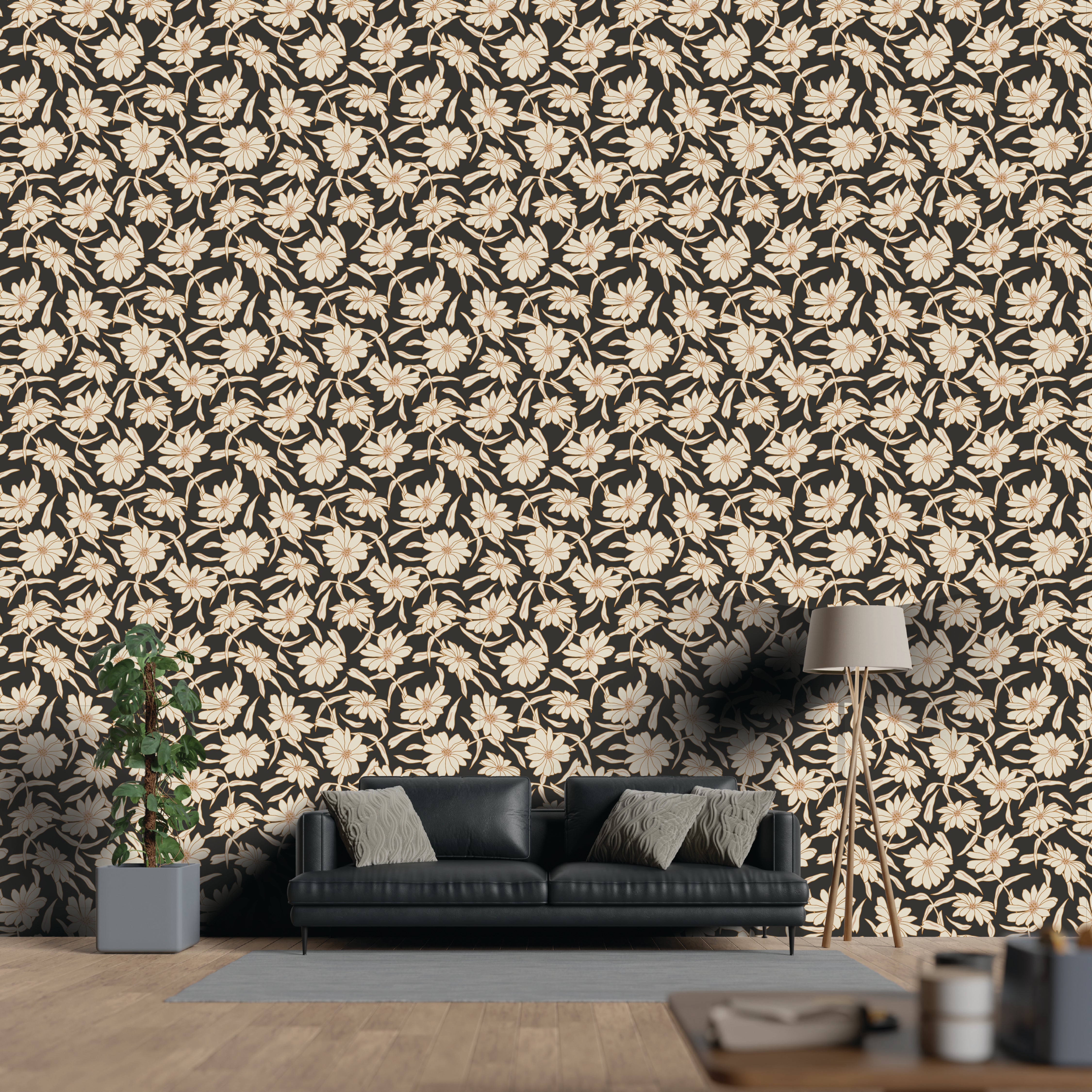 Untamed Elegance  - Midnight Safari Floral