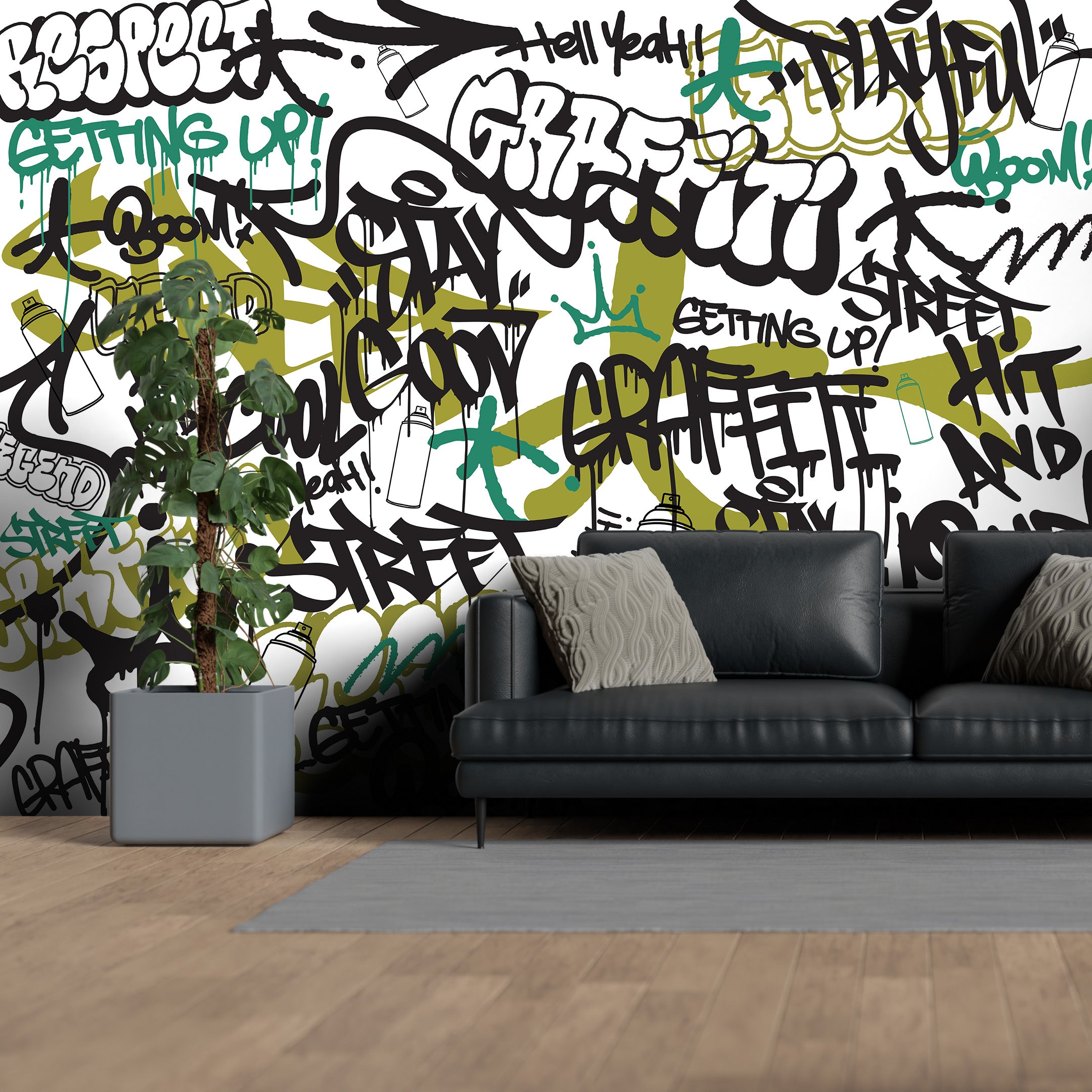 Tag & Spark - Rebel Words Mural