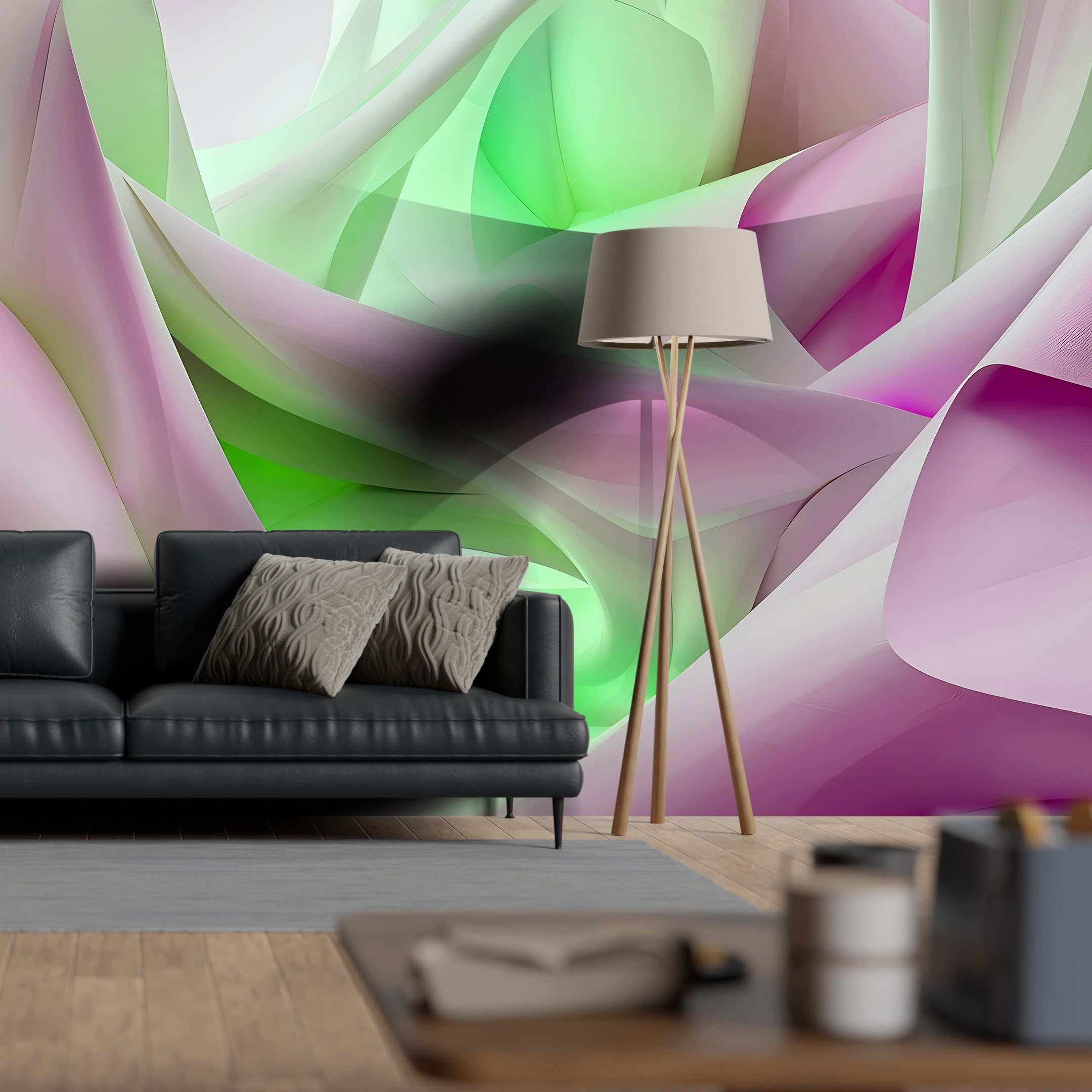 Aurora Flows Mural