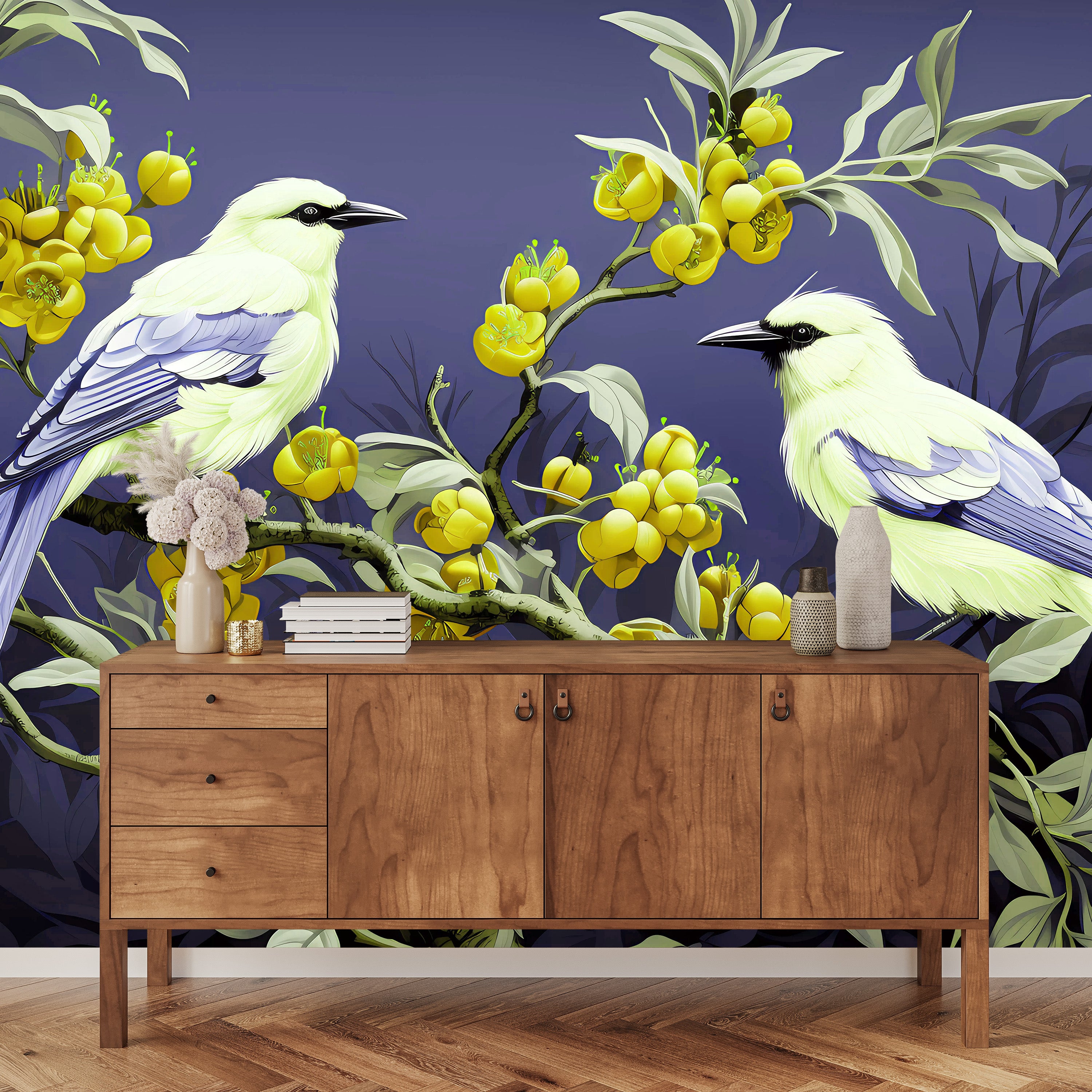 Azure Harmony Mural