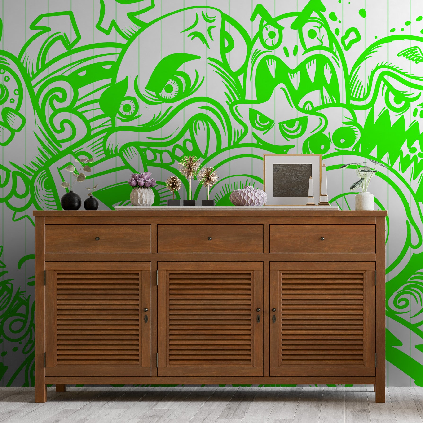 Scribble Spirits Expression Mural