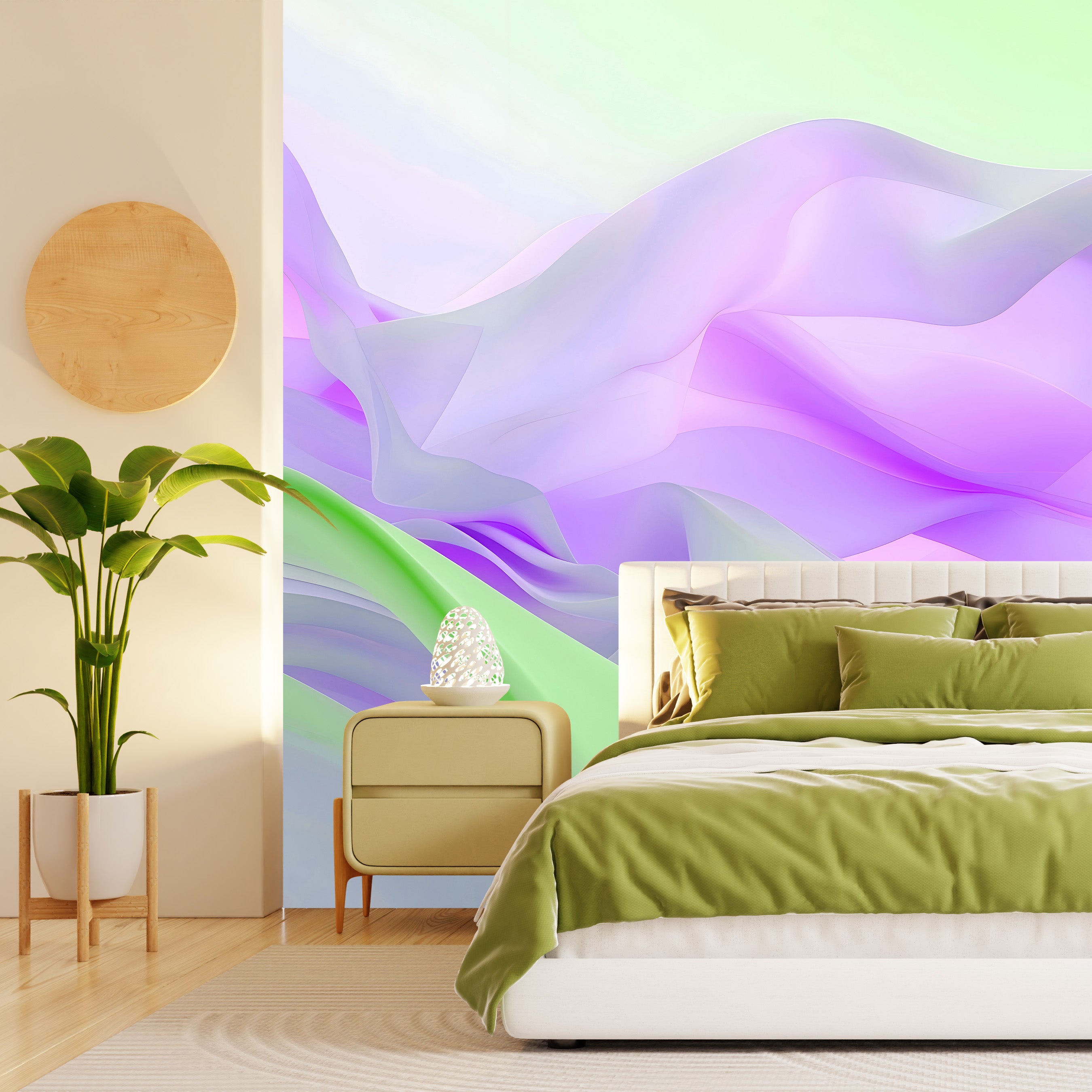 Clouded Serenity Mural
