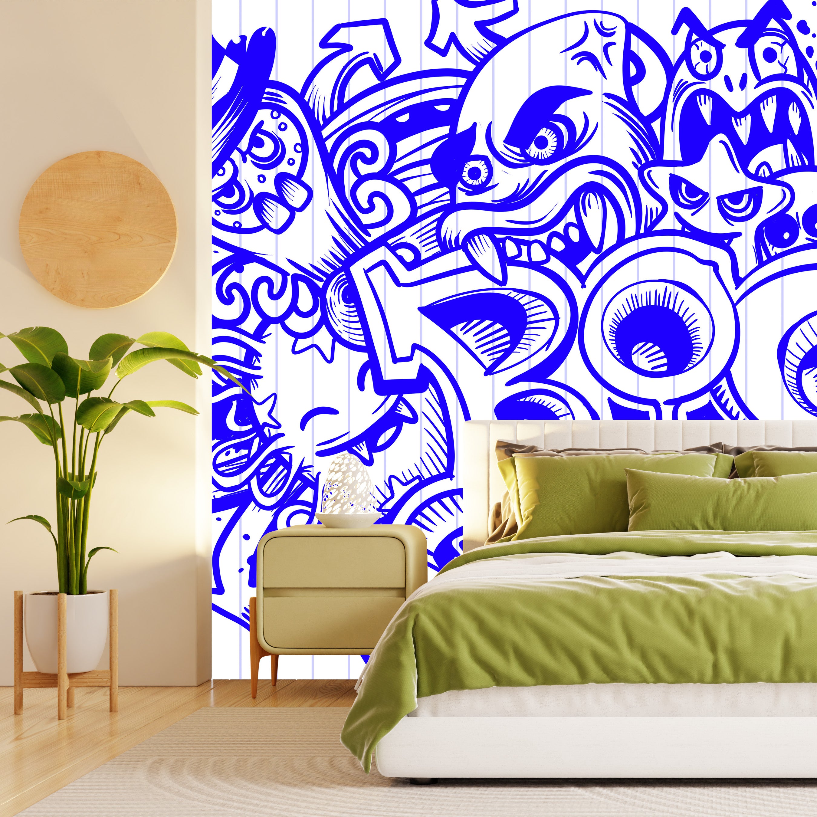 Scribble Spirits Expression Mural