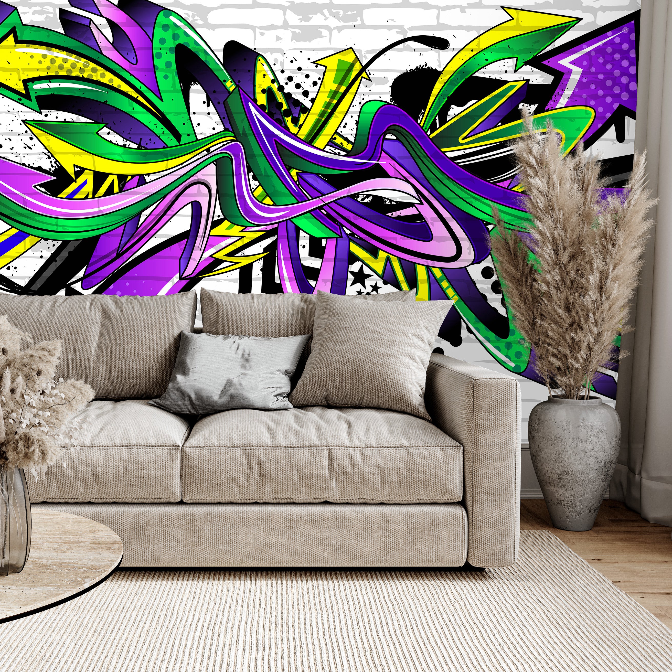 Urban Velocity - Graffiti Arrow Mural