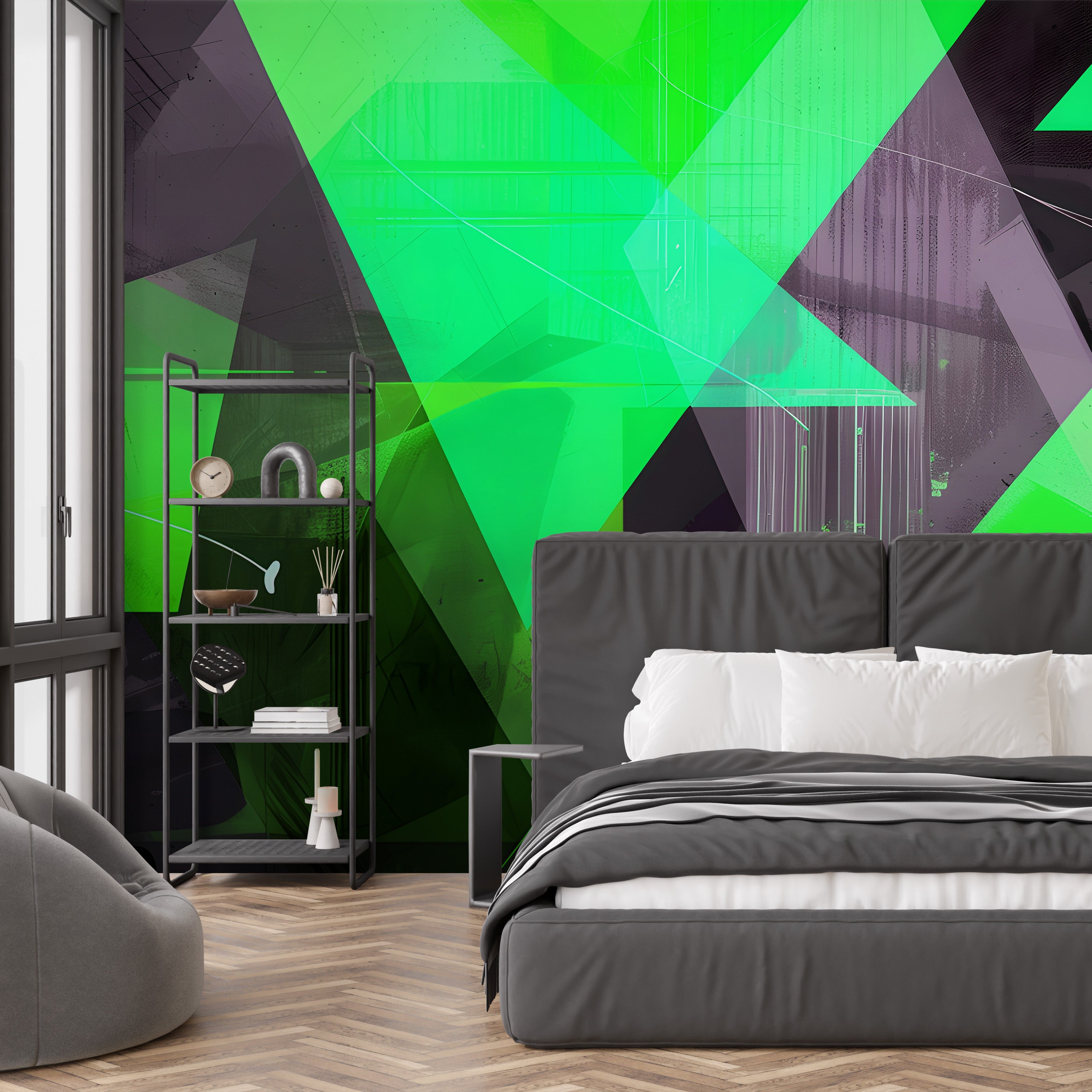 Fractured Forms Mural
