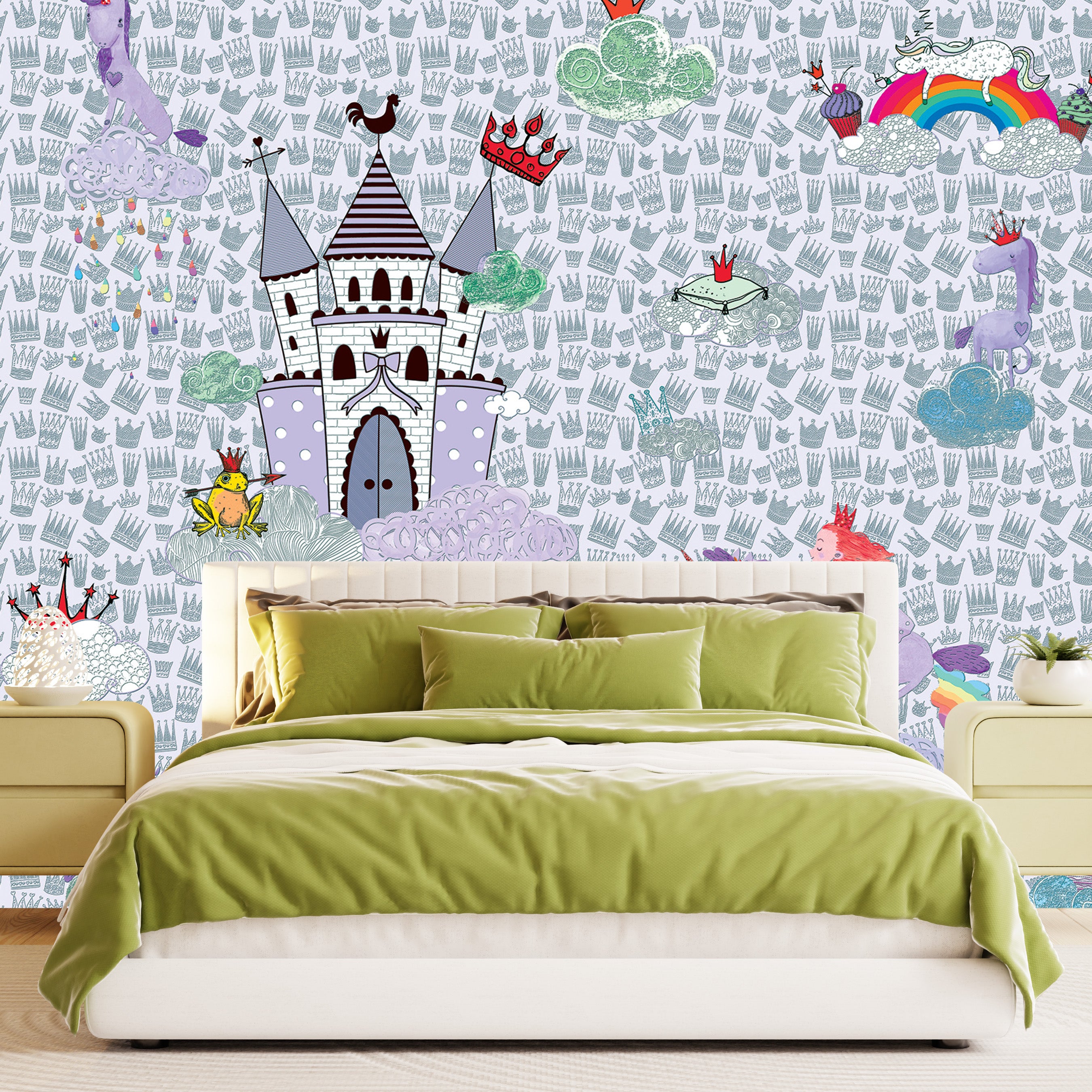 3D Princess Dreams - Printed Mural