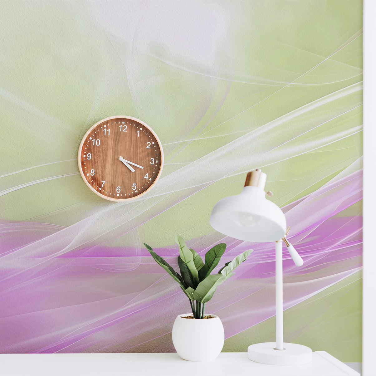 Spectral Swirls Mural
