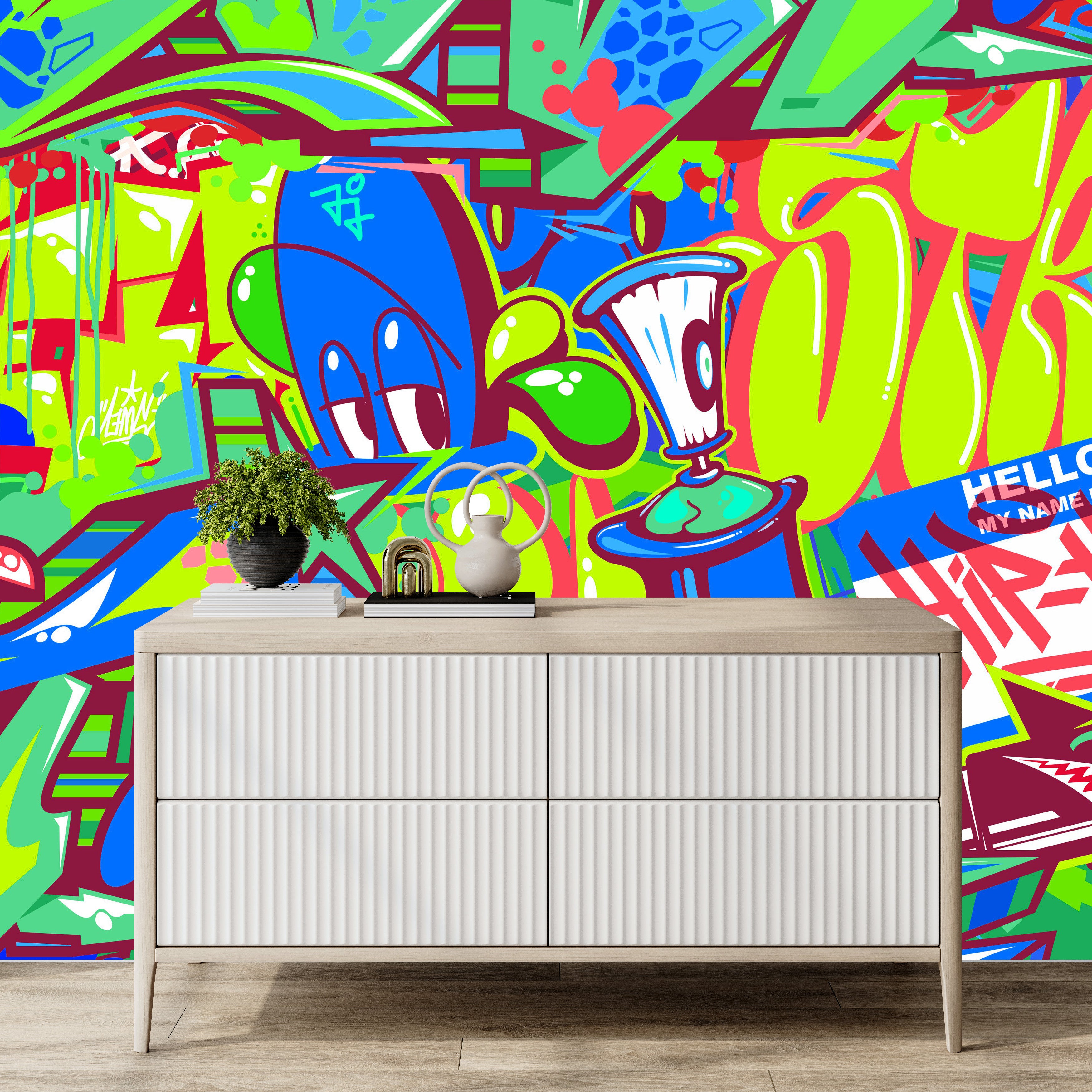 Tag & Spark - Hip-Hop Hues Mural
