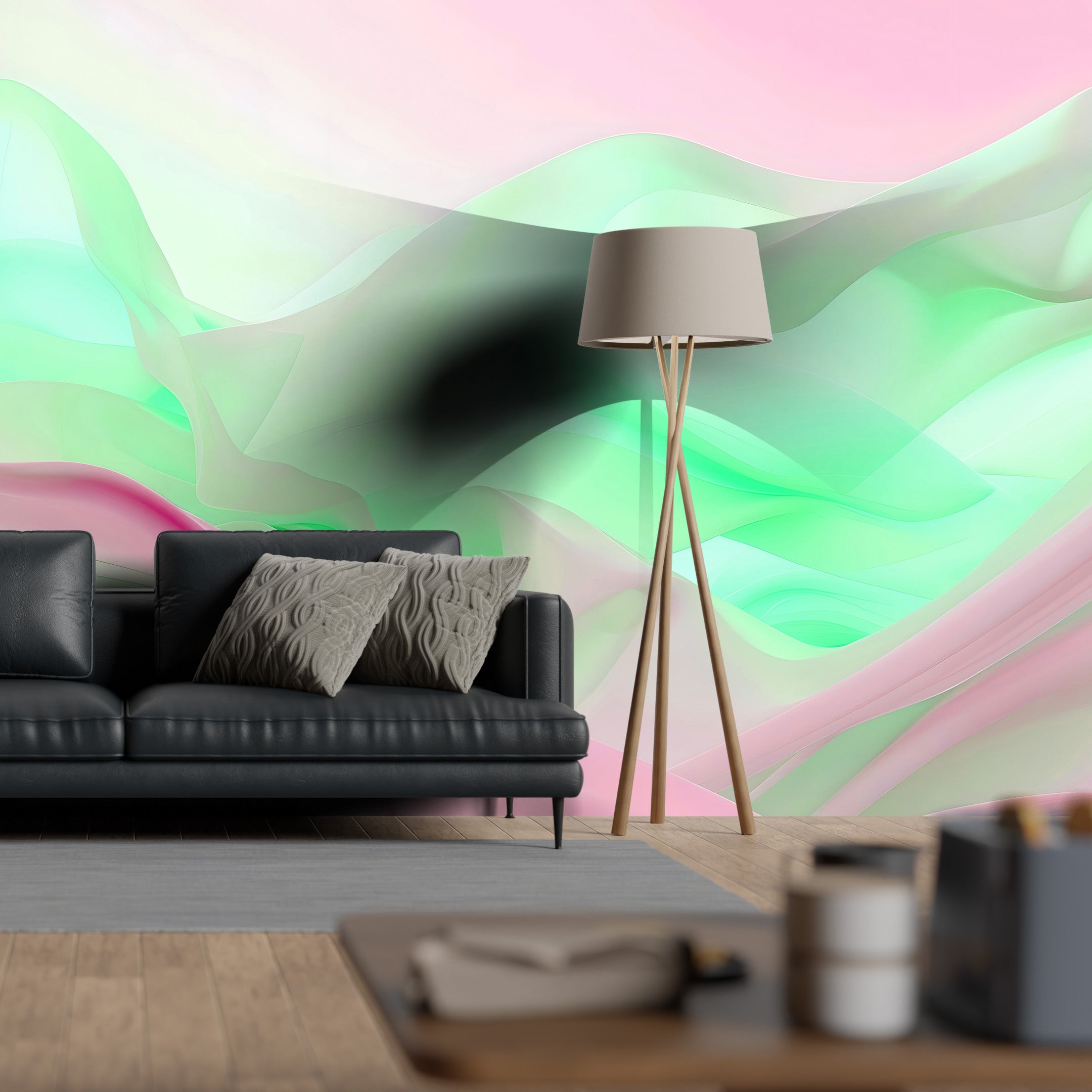 Clouded Serenity Mural