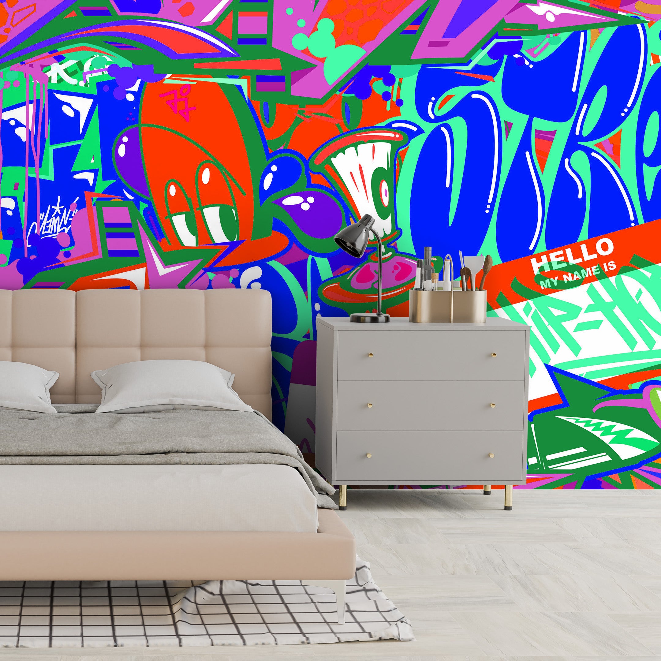 Tag & Spark - Hip-Hop Hues Mural