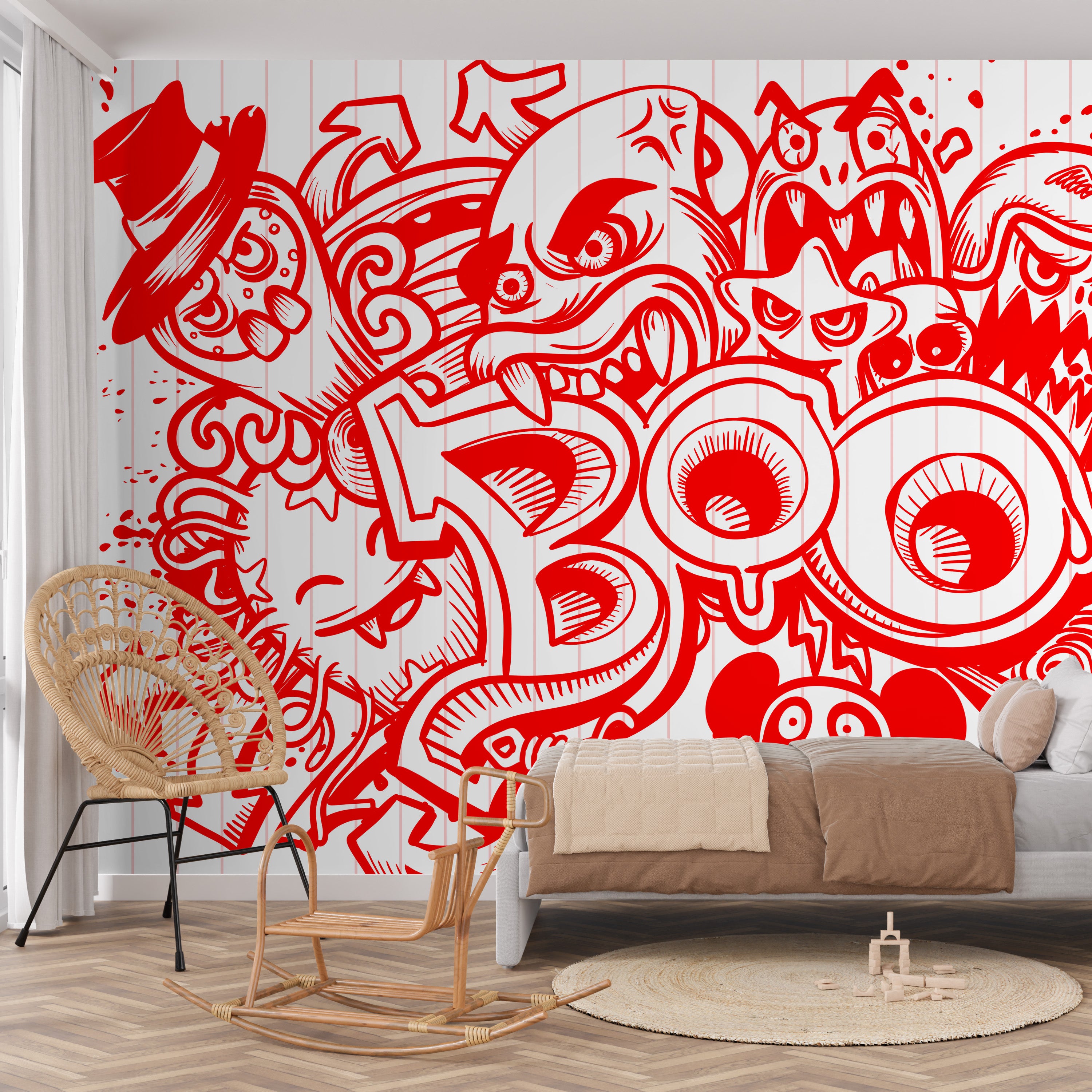 Scribble Spirits Expression Mural