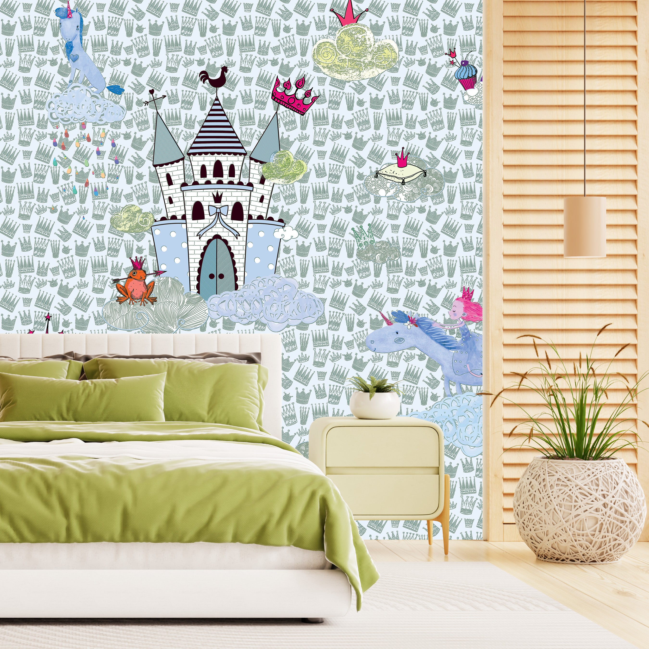 3D Princess Dreams - Printed Mural