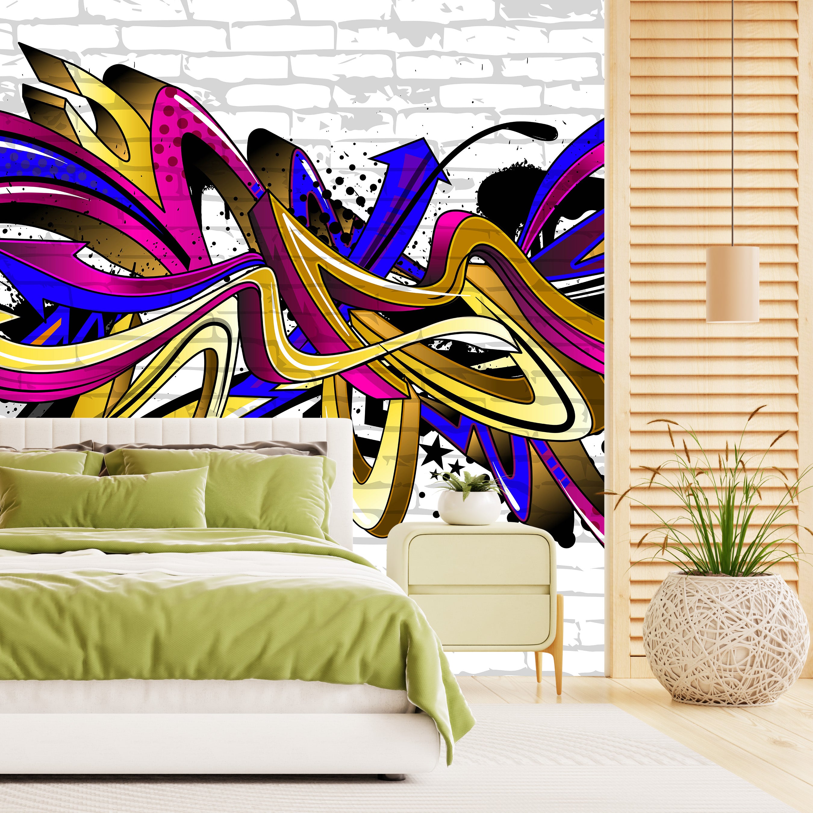 Urban Velocity - Graffiti Arrow Mural