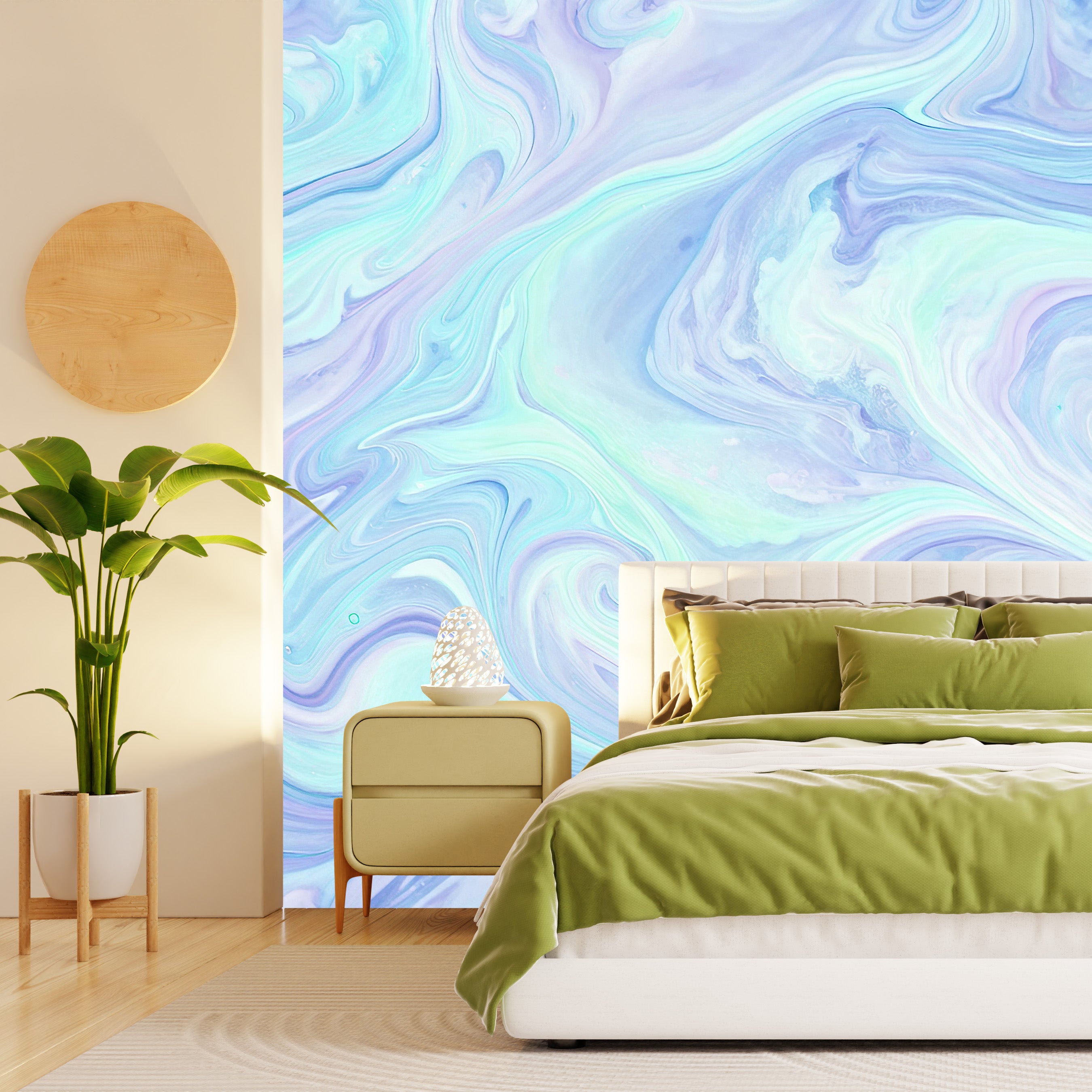 Dreamy Amethyst Mural