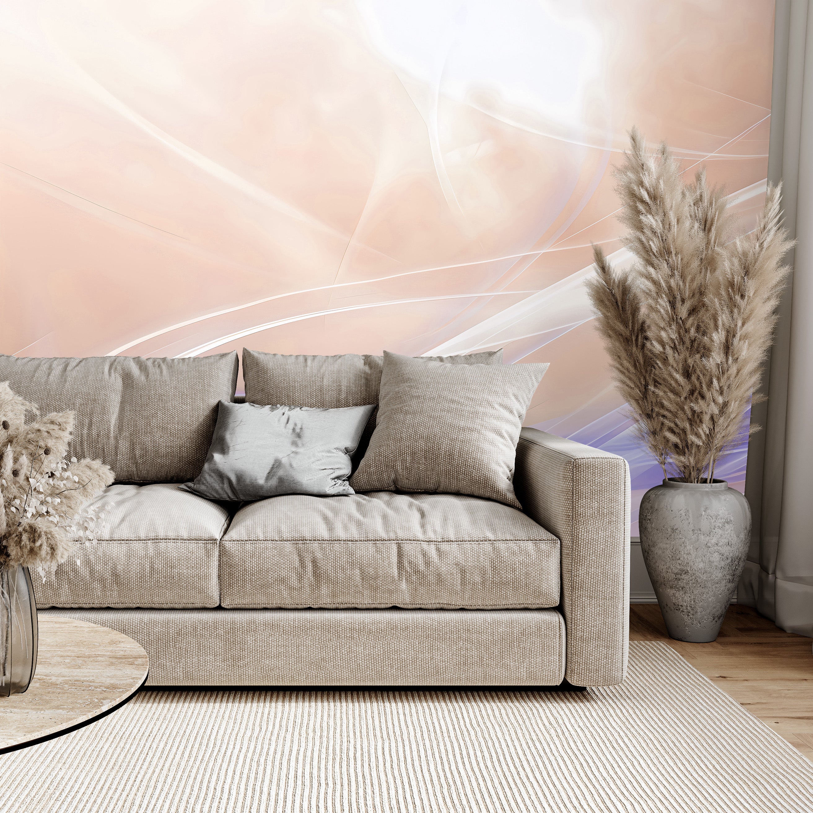 Spectral Swirls Mural