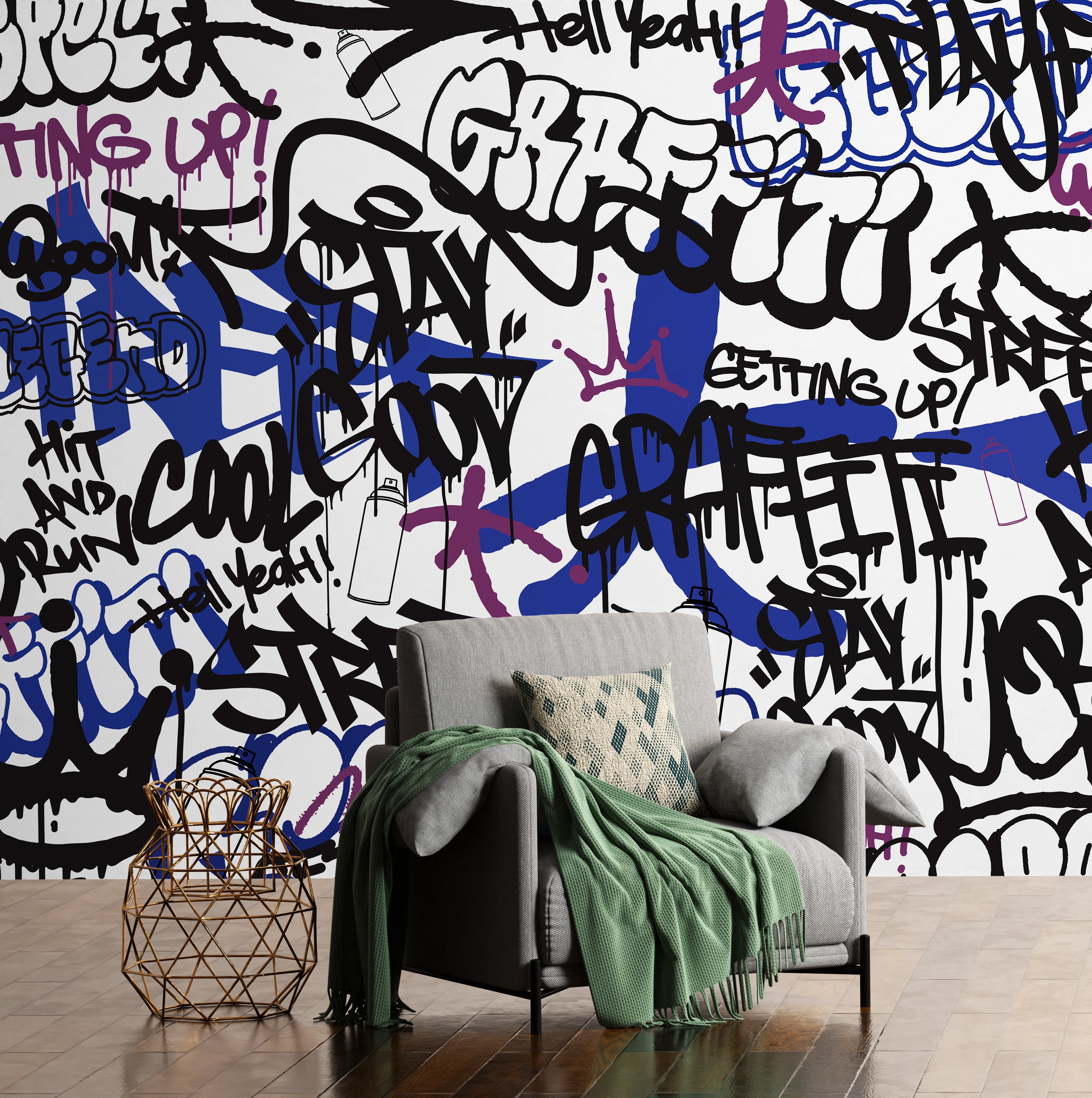 Tag & Spark - Rebel Words Mural