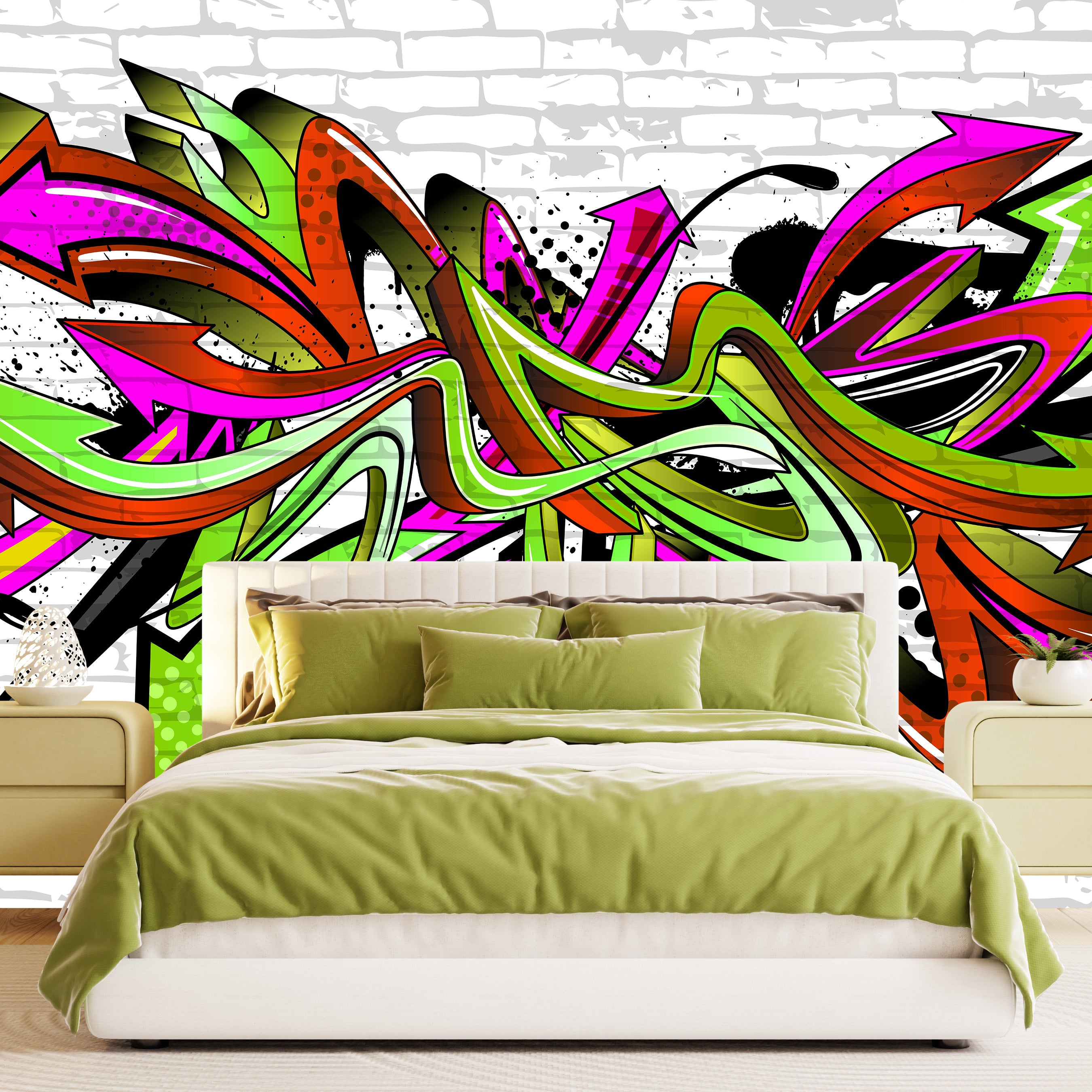 Urban Velocity - Graffiti Arrow Mural