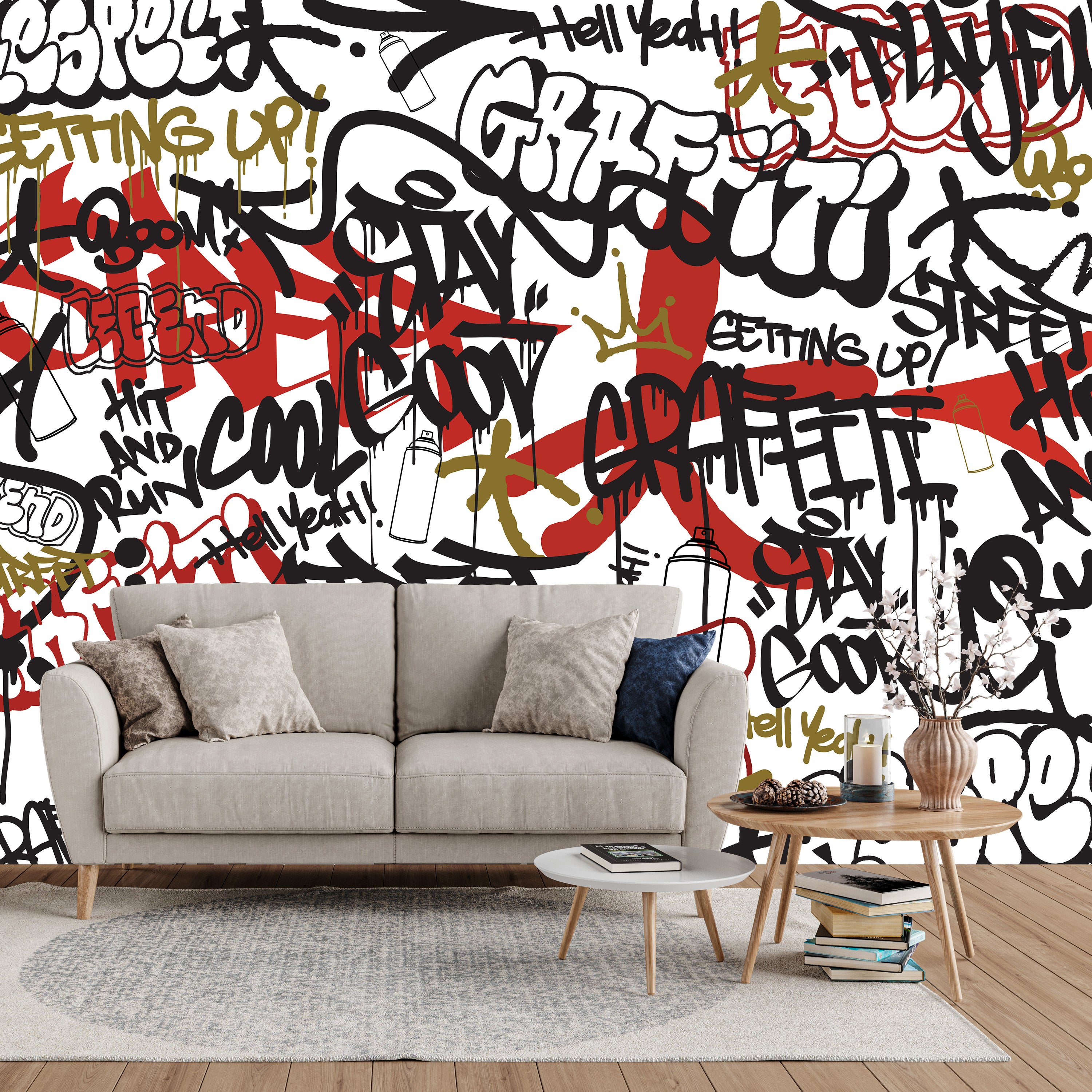 Tag & Spark - Rebel Words Mural