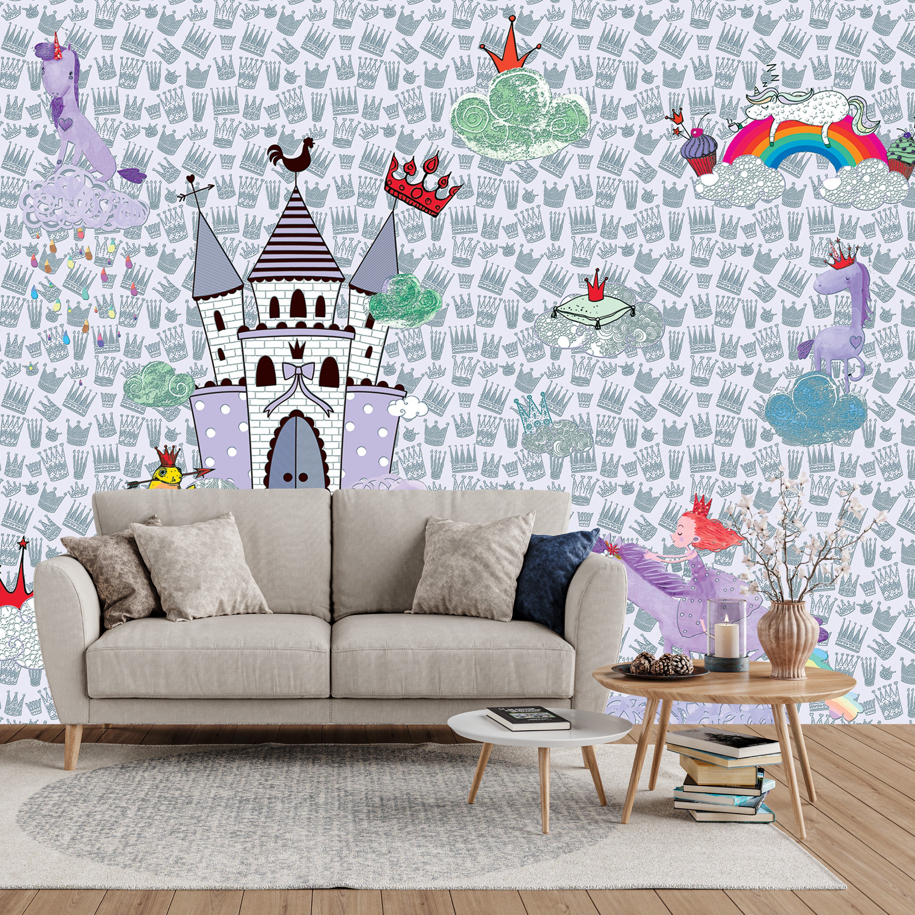 3D Princess Dreams - Printed Mural
