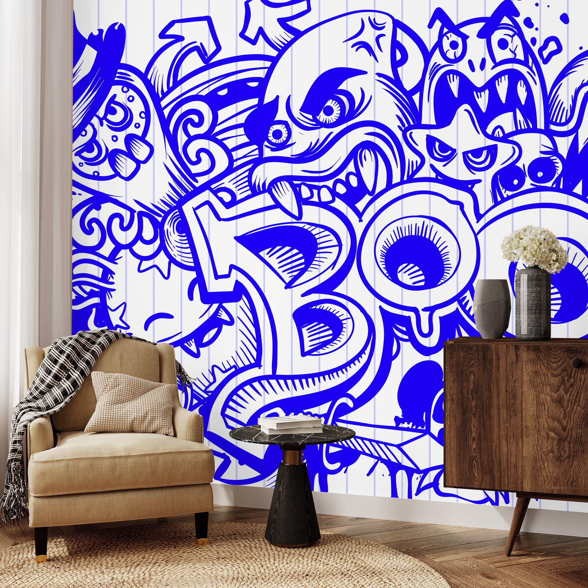 Scribble Spirits Expression Mural