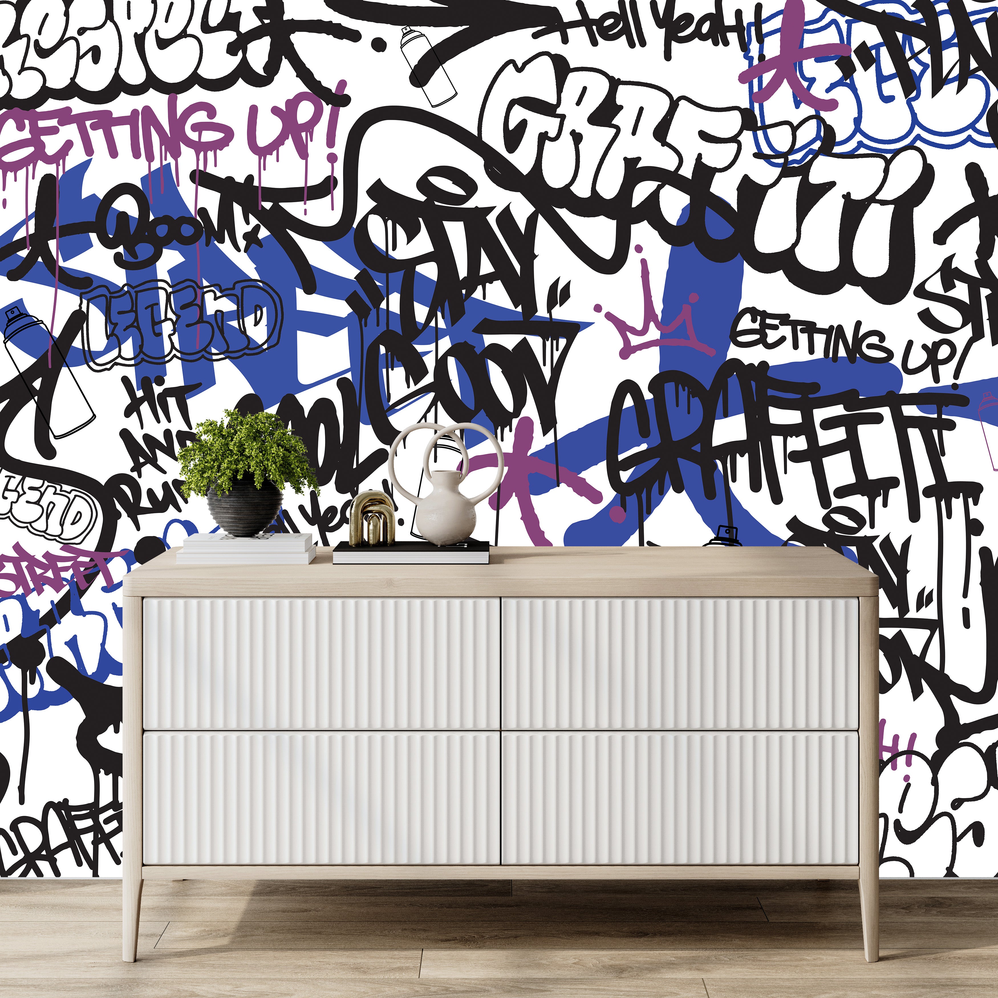 Tag & Spark - Rebel Words Mural