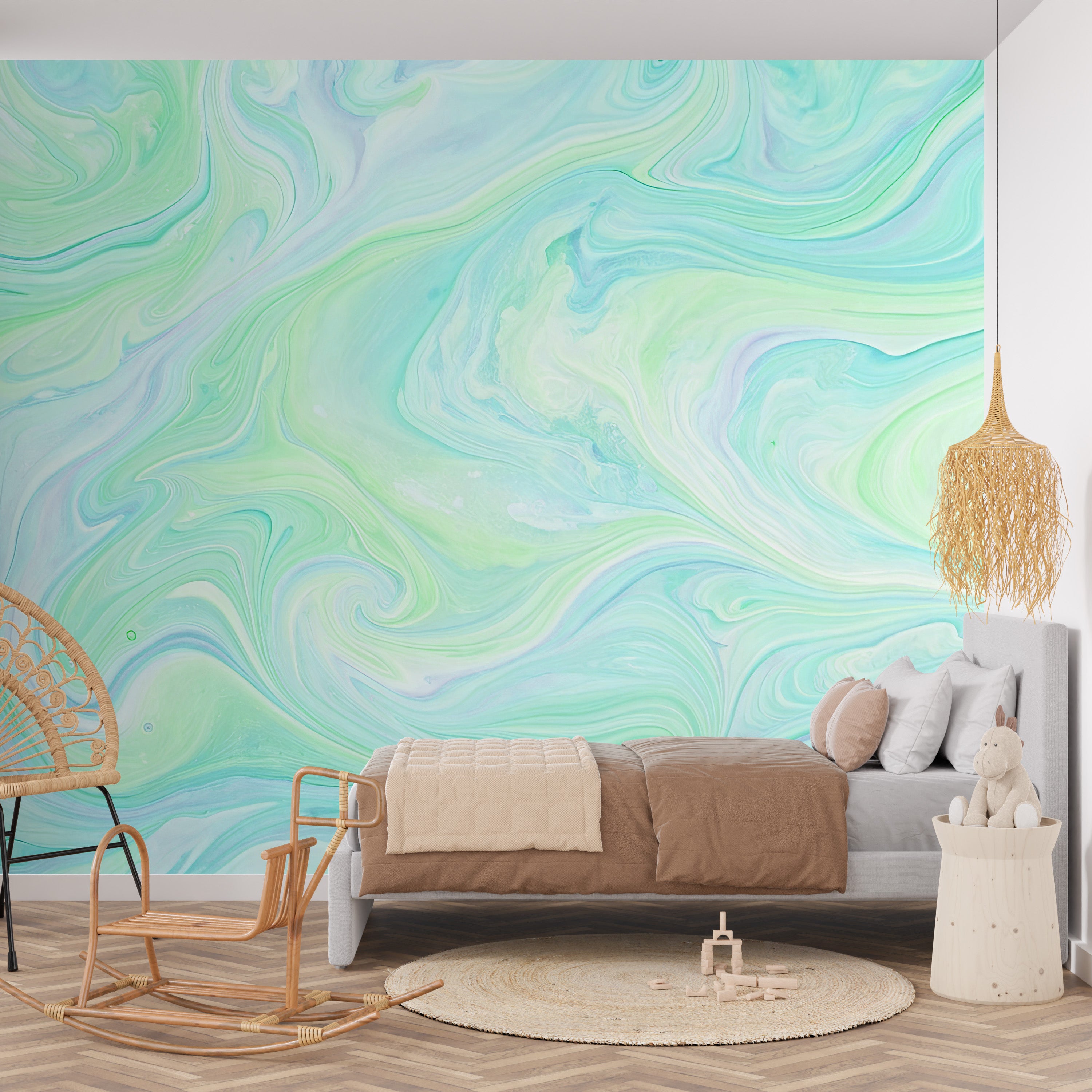 Dreamy Amethyst Mural