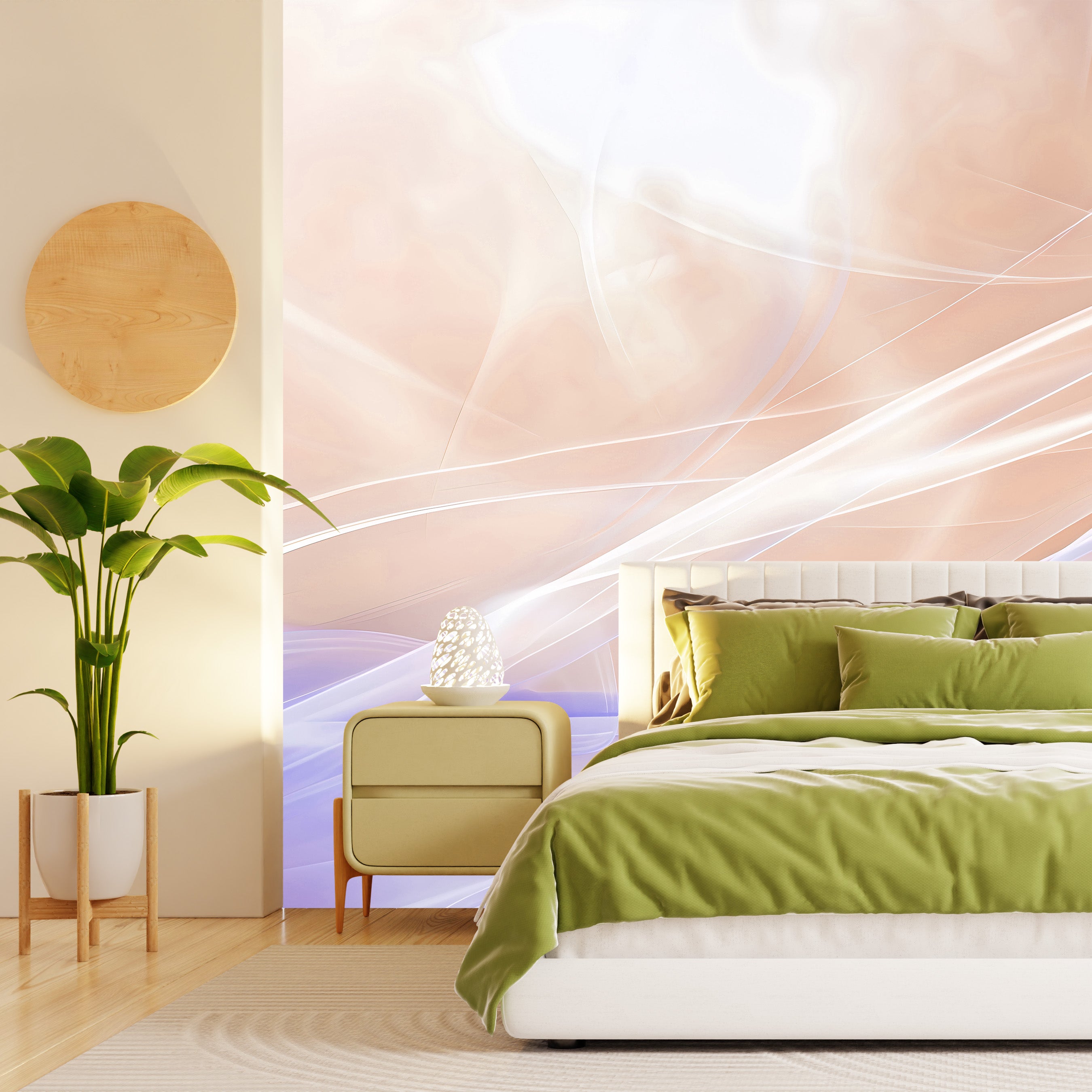Spectral Swirls Mural