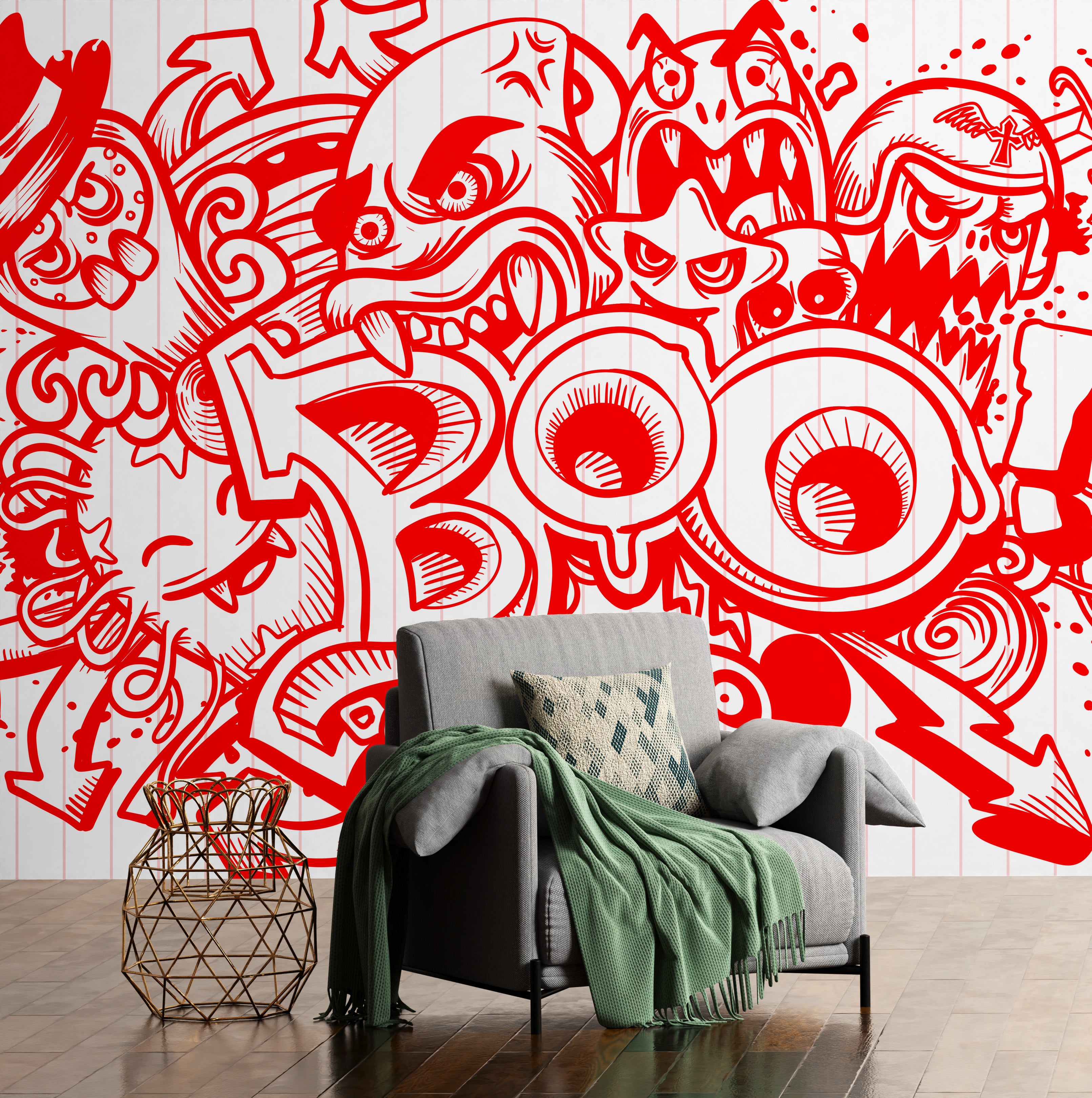 Scribble Spirits Expression Mural