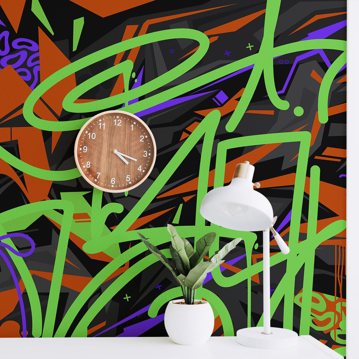 Tag & Spark - Street Scribble Mural